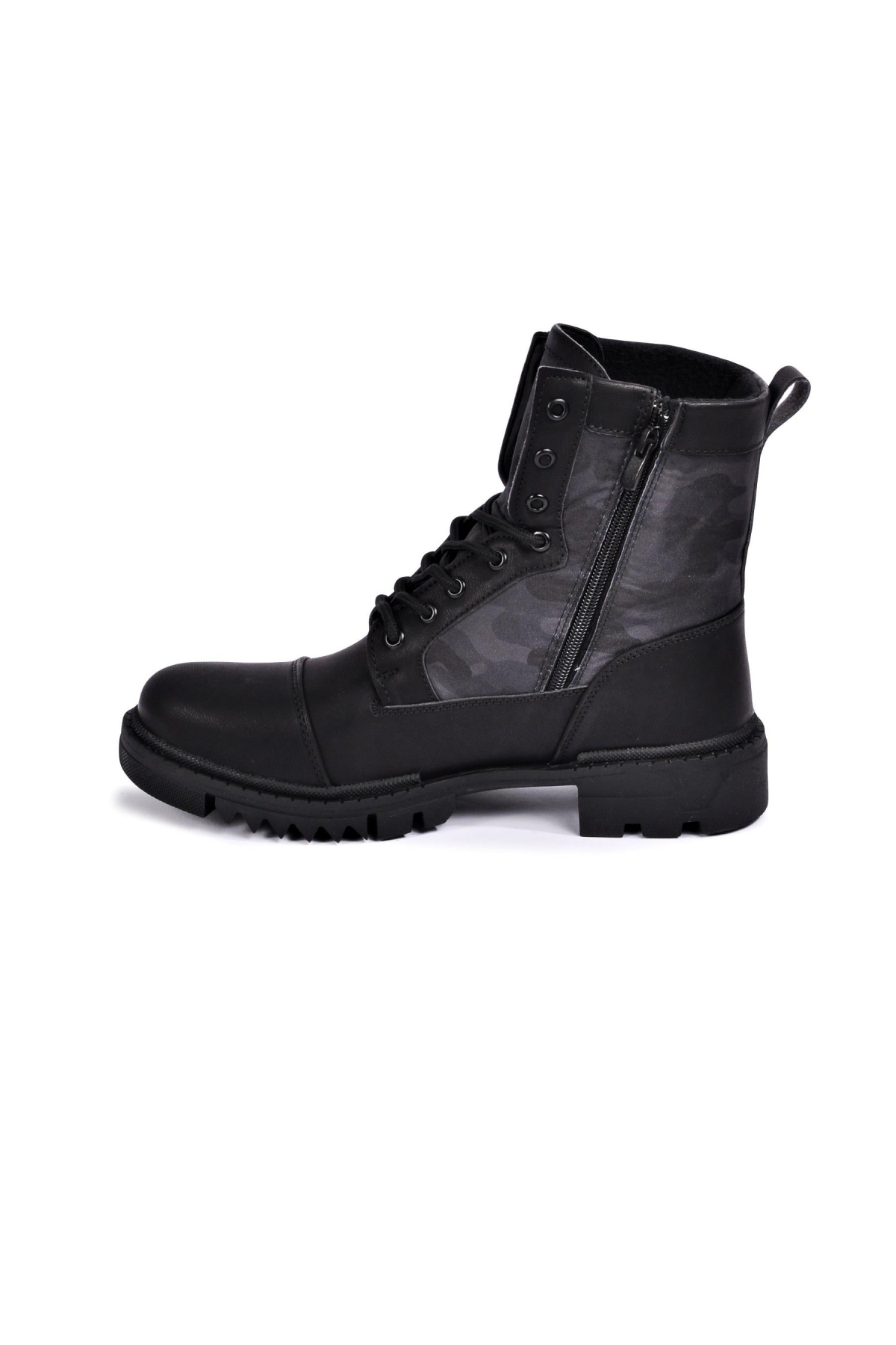Aspor 2100 Siyah Fermuarlı Erkek Outdoor Bot - Görsel 4