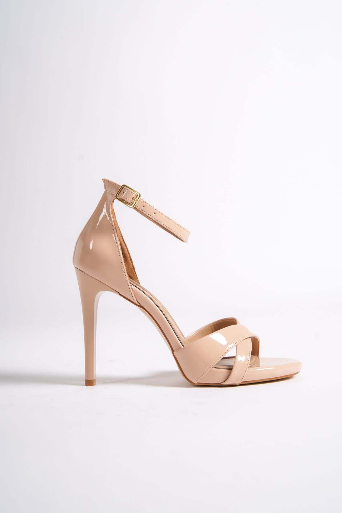 Pearl Ten Rugan Platform Topuklu Abiye Ayakkabı - Görsel 3