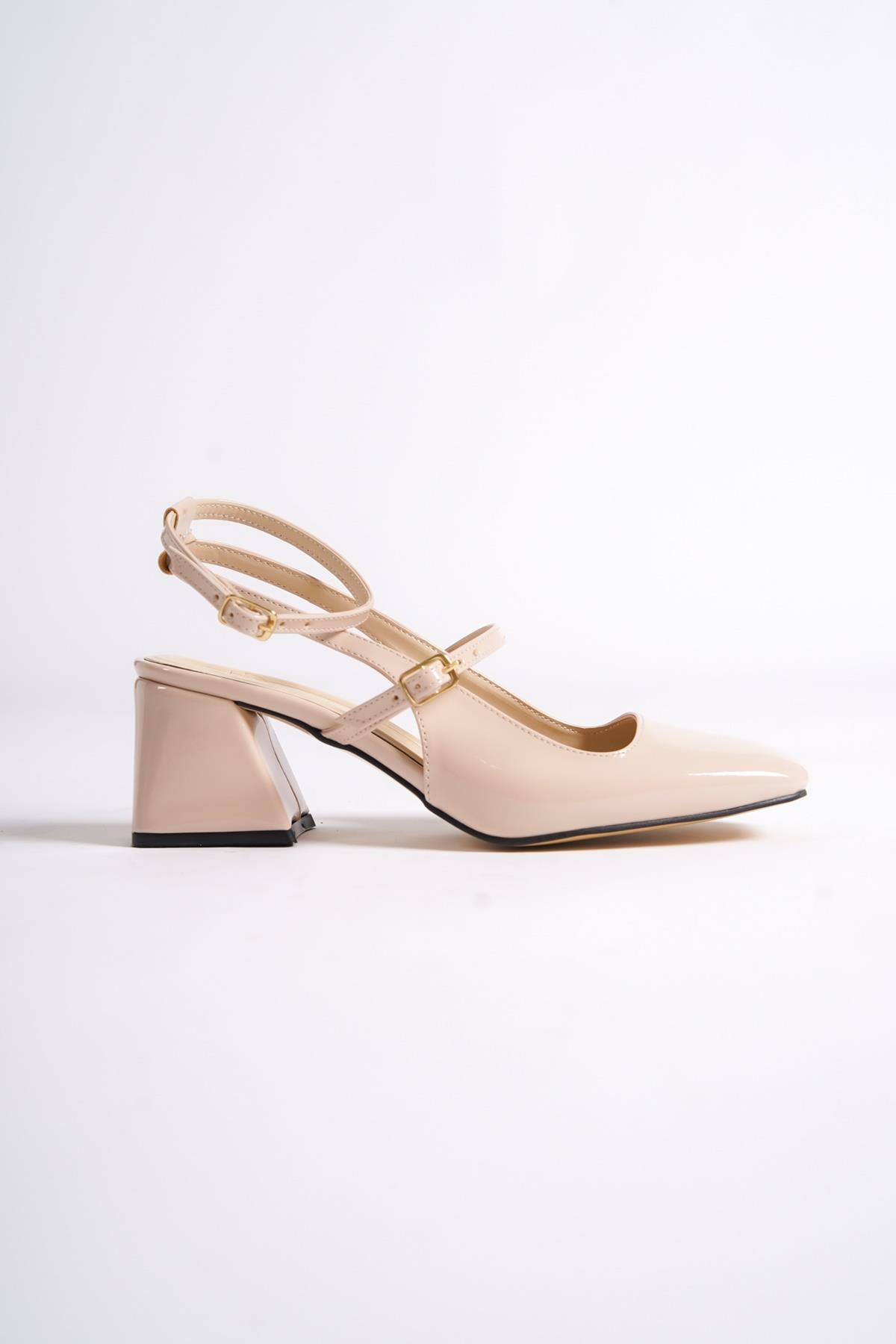 Mulia Ten Rugan Mary Jane Kalın Topuklu Bilekten Bantlı Ayakkabı - Görsel 3