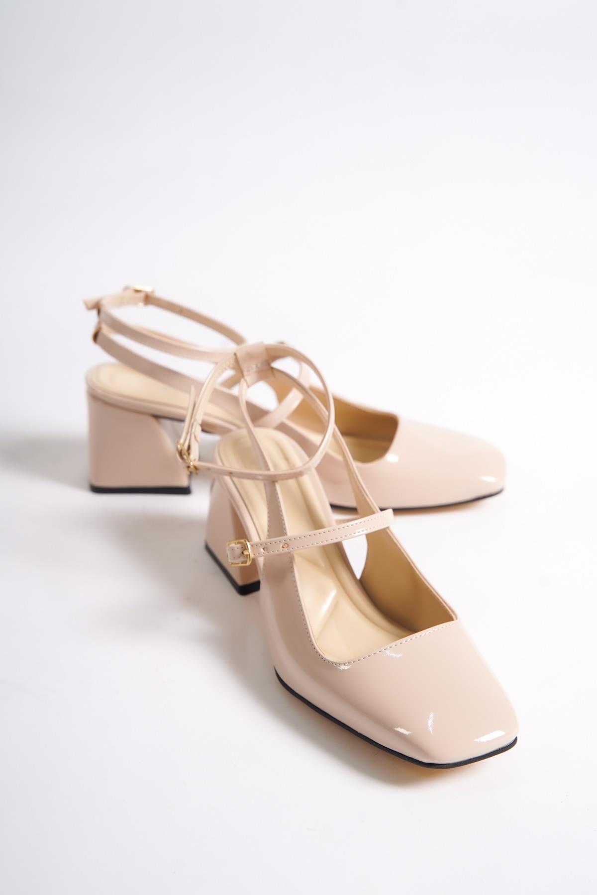 Mulia Ten Rugan Mary Jane Kalın Topuklu Bilekten Bantlı Ayakkabı - Görsel 5