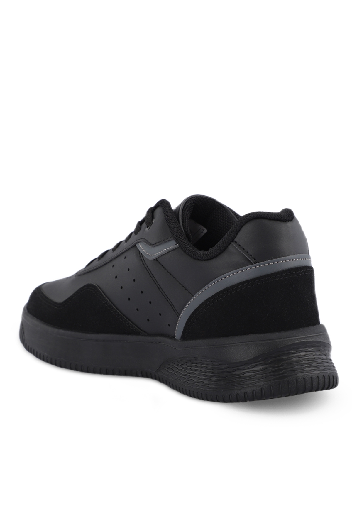 DARK I Sneaker Erkek Ayakkabı Siyah / Koyu Gri - Görsel 4