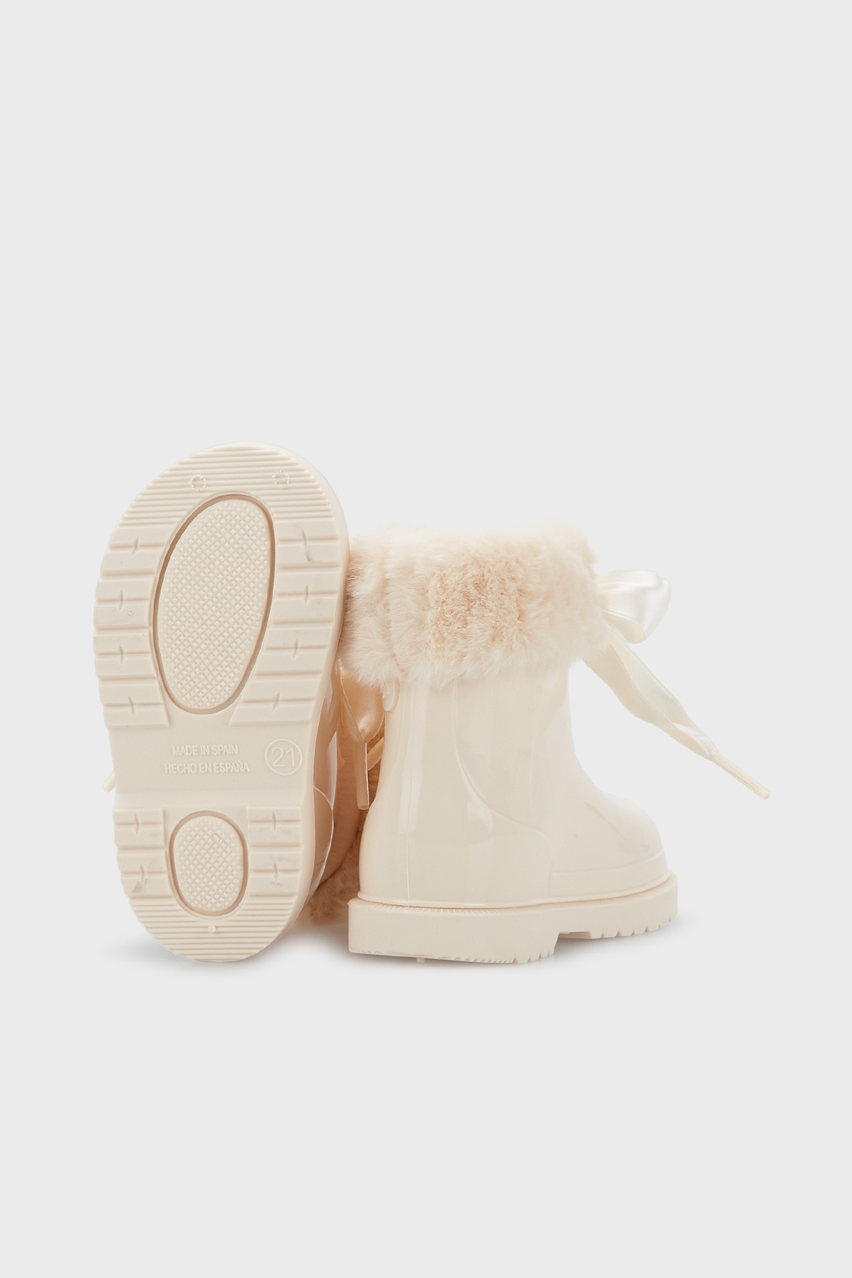 Kız Çocuk Yağmur Çizmesi W10258 EKRU - Görsel 5