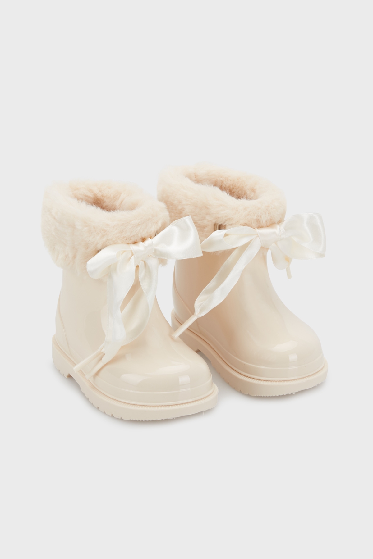 Kız Çocuk Yağmur Çizmesi W10258 EKRU - Görsel 6