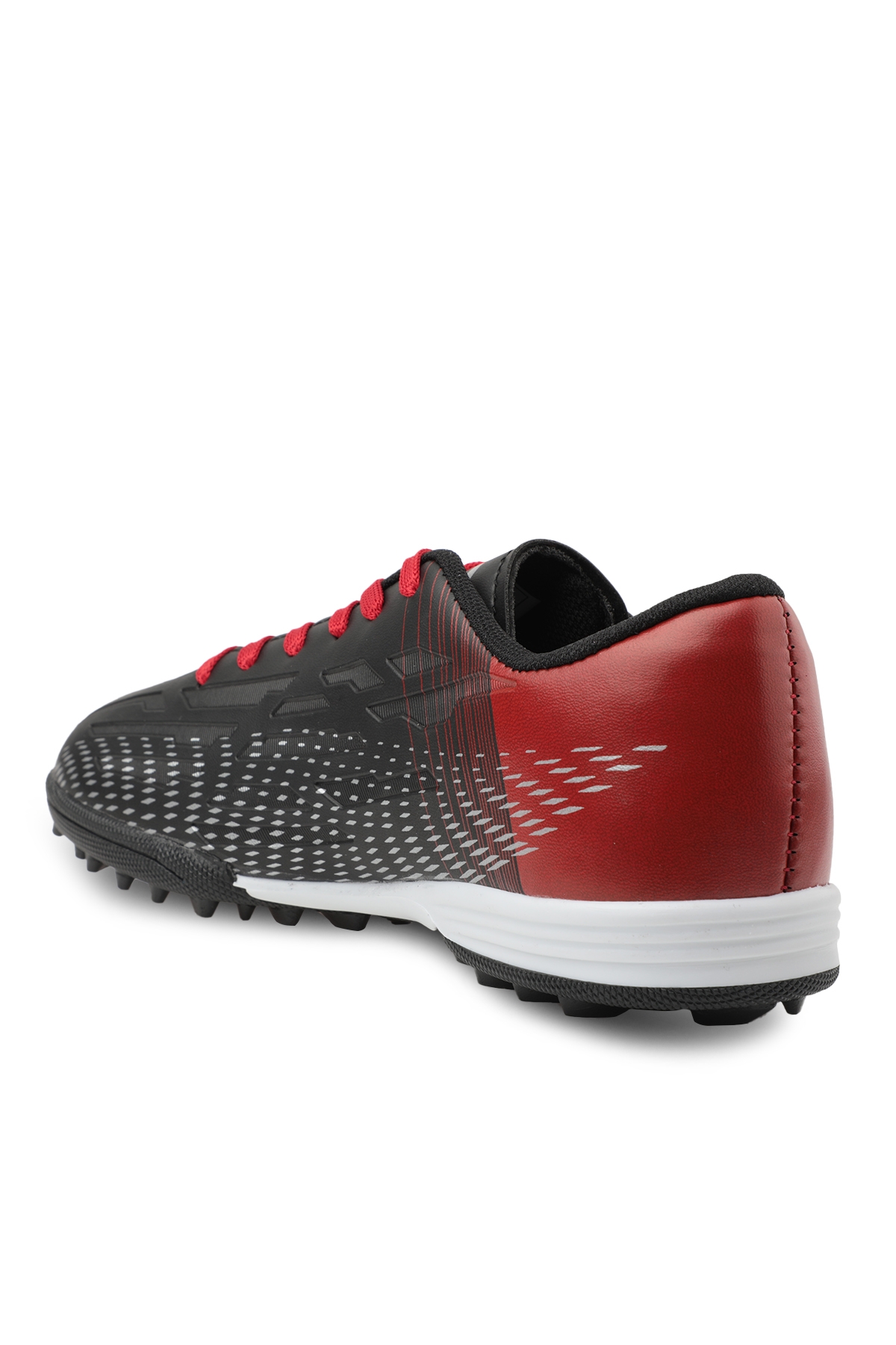 SCORE I HS Futbol Erkek Çocuk Halı Saha Ayakkabı Siyah / Kırmızı - Görsel 4