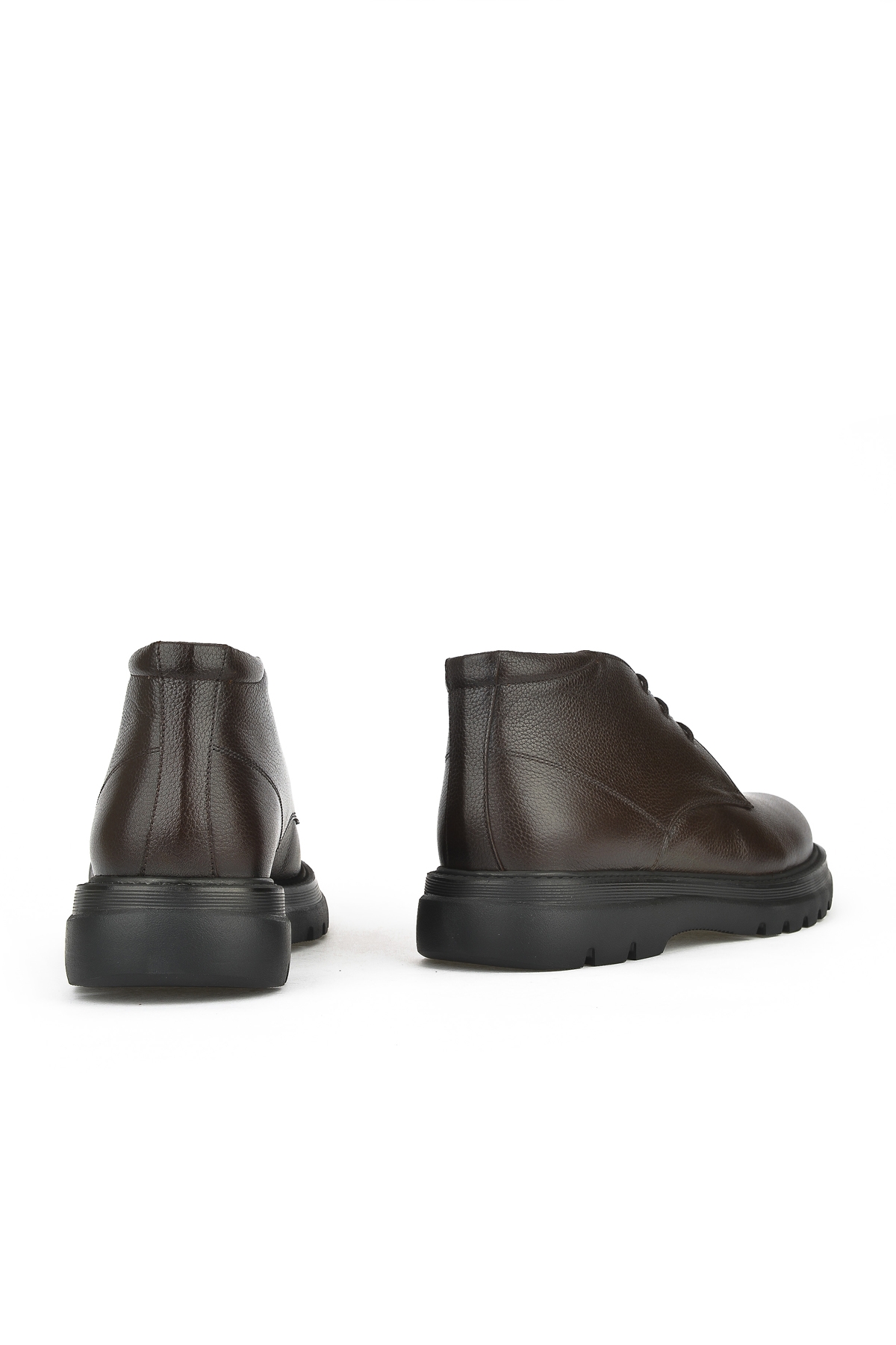 Erkek Hakiki Deri Bot 14319Z77183 Kahve - Görsel 4