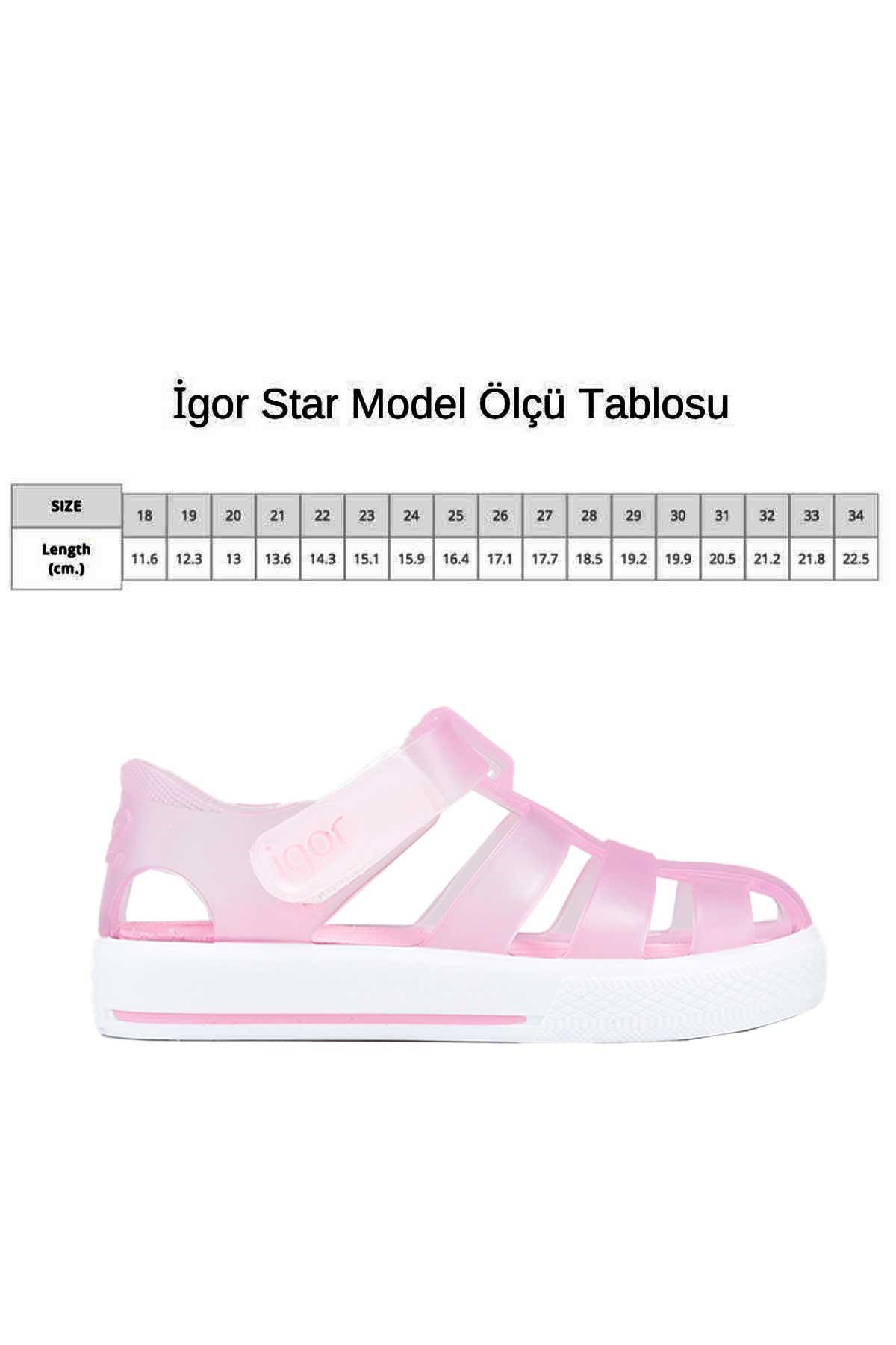 Igor Igor Beyaz Star Çocuk Sandalet S10171-022 Sandalet & Terlik | Flo Beyaz - 8. görsel