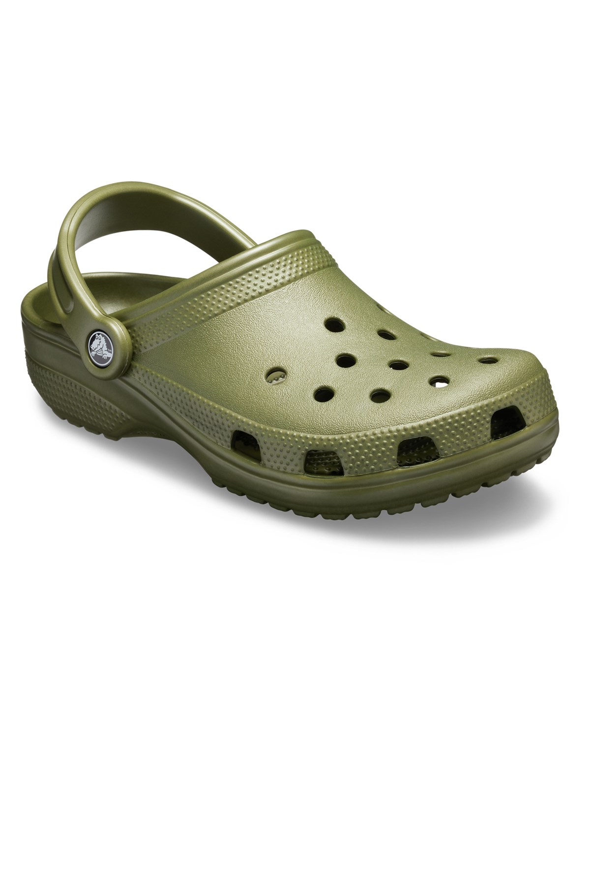 Crocs Crocs Haki Classic Unisex Terlik 10001-309 Sandalet & Terlik | Flo Haki - 3. görsel