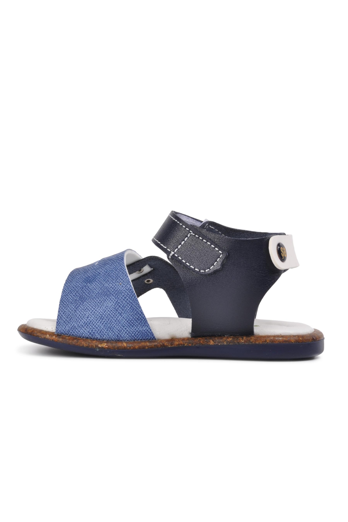 Şiringenç 210107 Lacivert-Hardal Comfort Erkek Çocuk Sandalet - Görsel 4