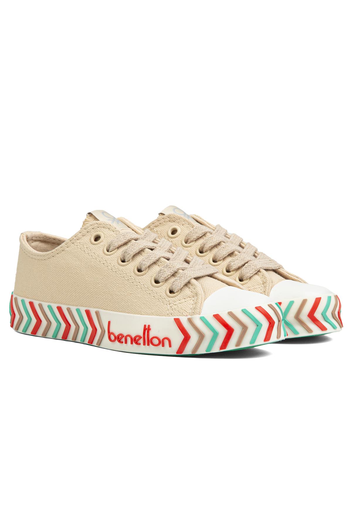 ® | BN-90624- Bej - Kadın Spor Ayakkabı - Görsel 3