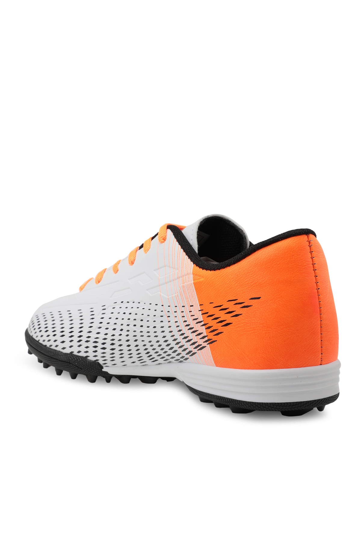 SCORE I HS Futbol Erkek Halı Saha Ayakkabı Beyaz / Turuncu - Görsel 4