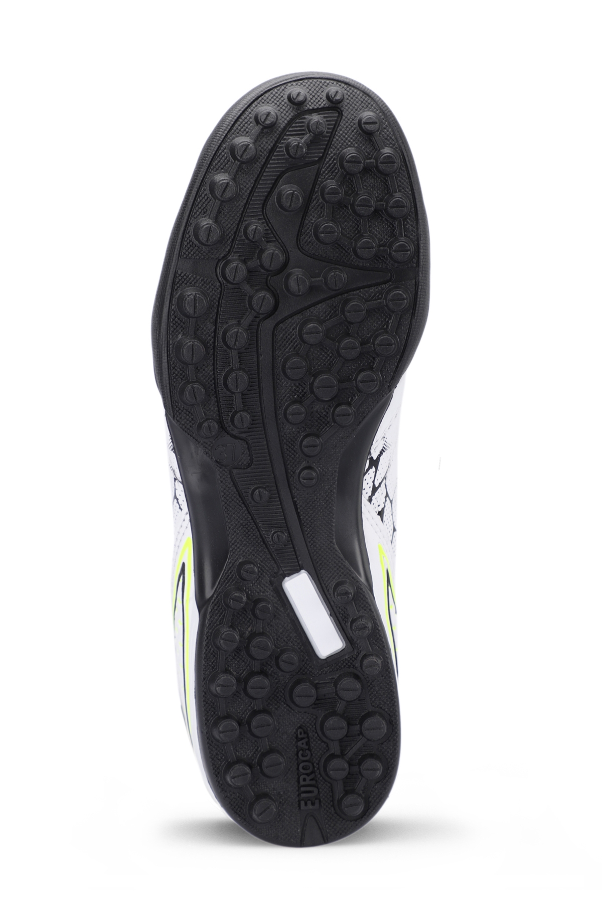 DANGER I HS Futbol Erkek Çocuk Halı Saha Ayakkabı Beyaz / Yeşil - Görsel 8