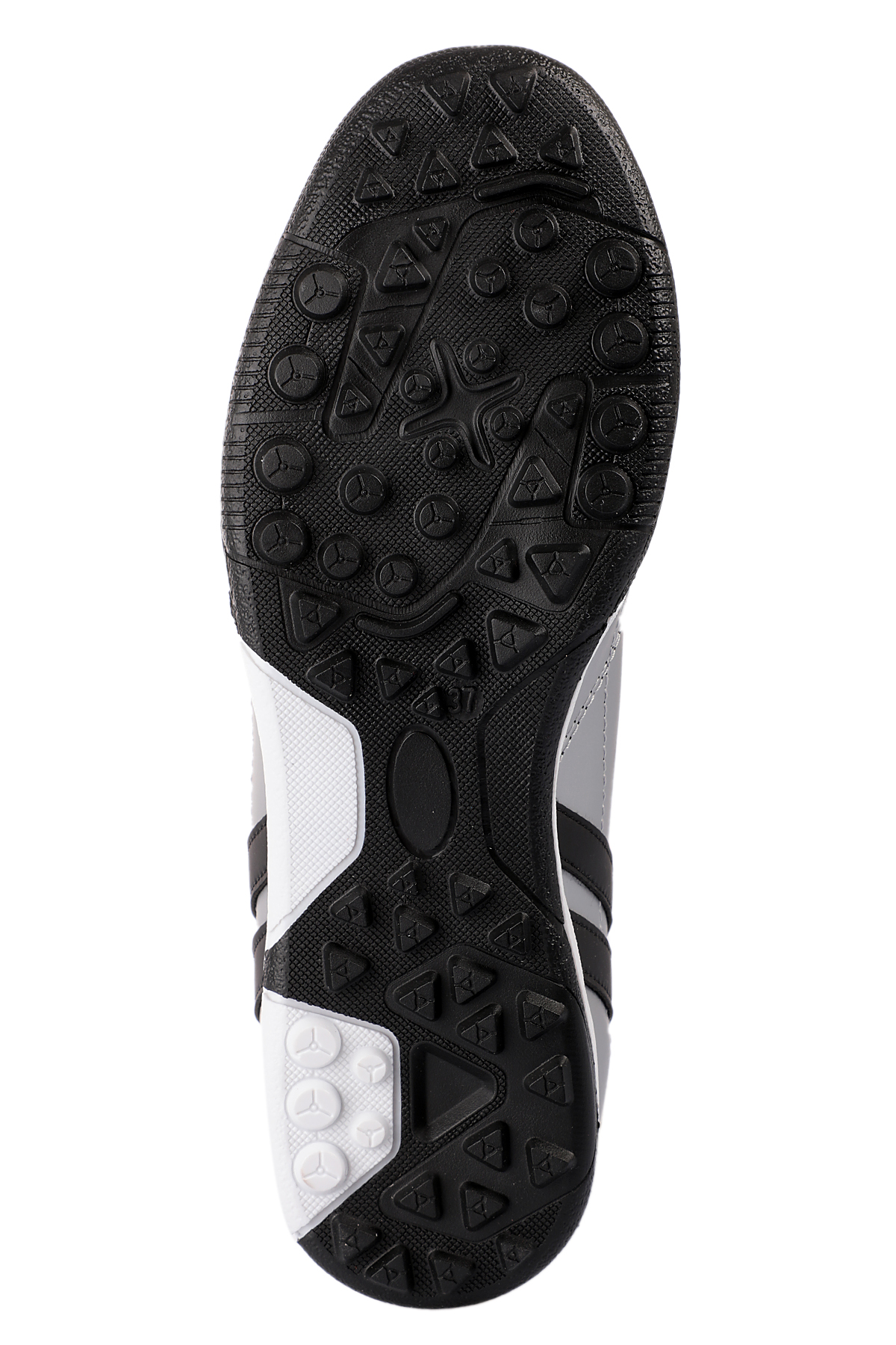 HENRIK HS Futbol Erkek Çocuk Halı Saha Ayakkabı Gri / Siyah - Görsel 8