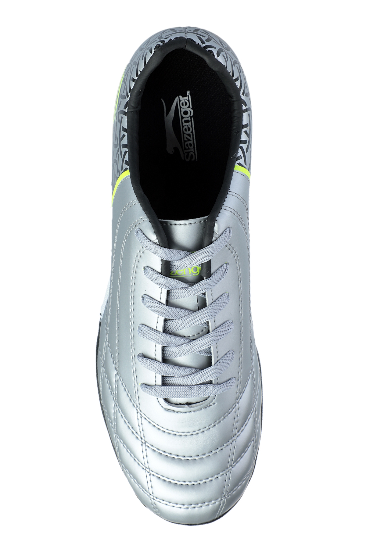 HINO HS Futbol Erkek Halı Saha Ayakkabı Gri / Siyah - Görsel 6