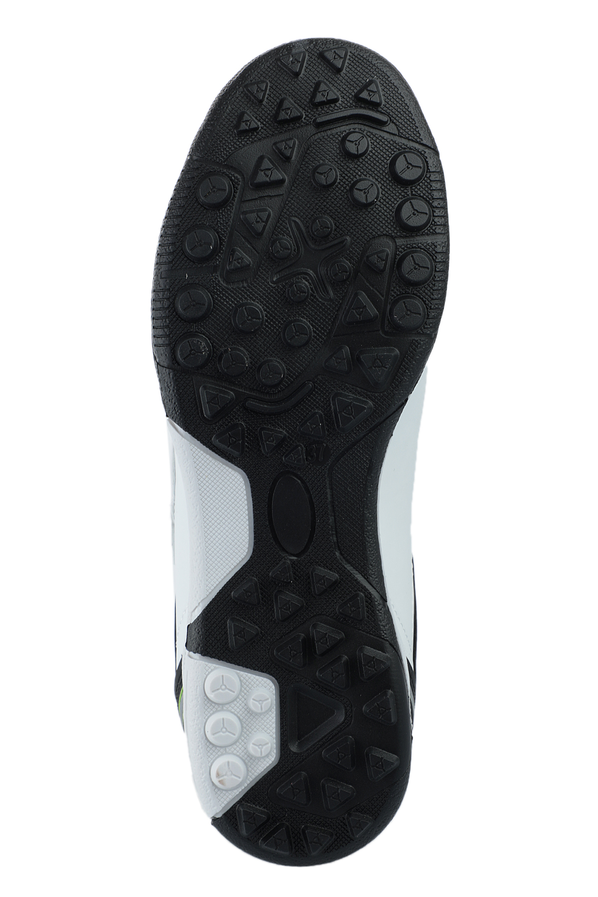 HUGO HS Futbol Erkek Halı Saha Ayakkabı Beyaz / Siyah - Görsel 8