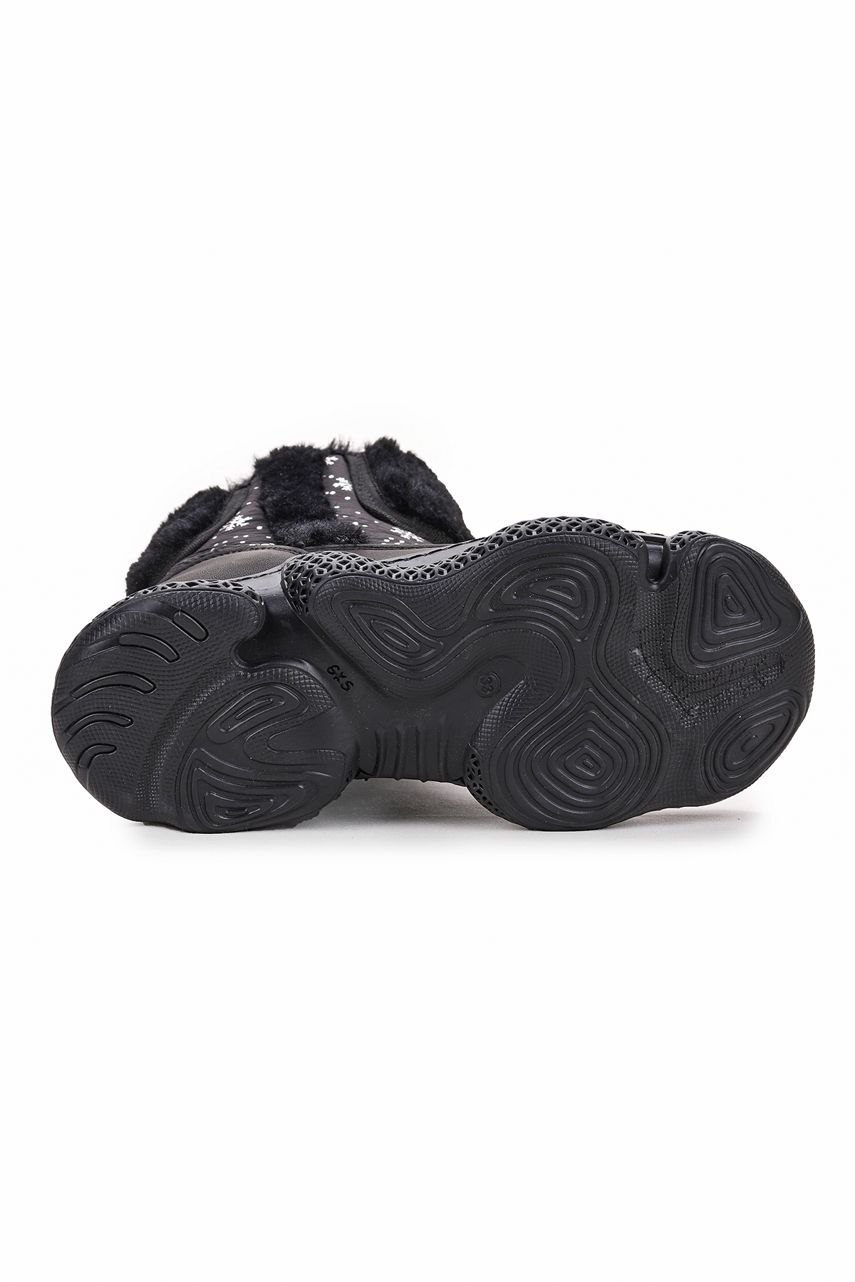 Kiko Kids Kiko Kids Lp 155-145 Kız Çocuk Kar Bot Ayakkabı Siyah Desenli | Flo Siyah - 8. görsel