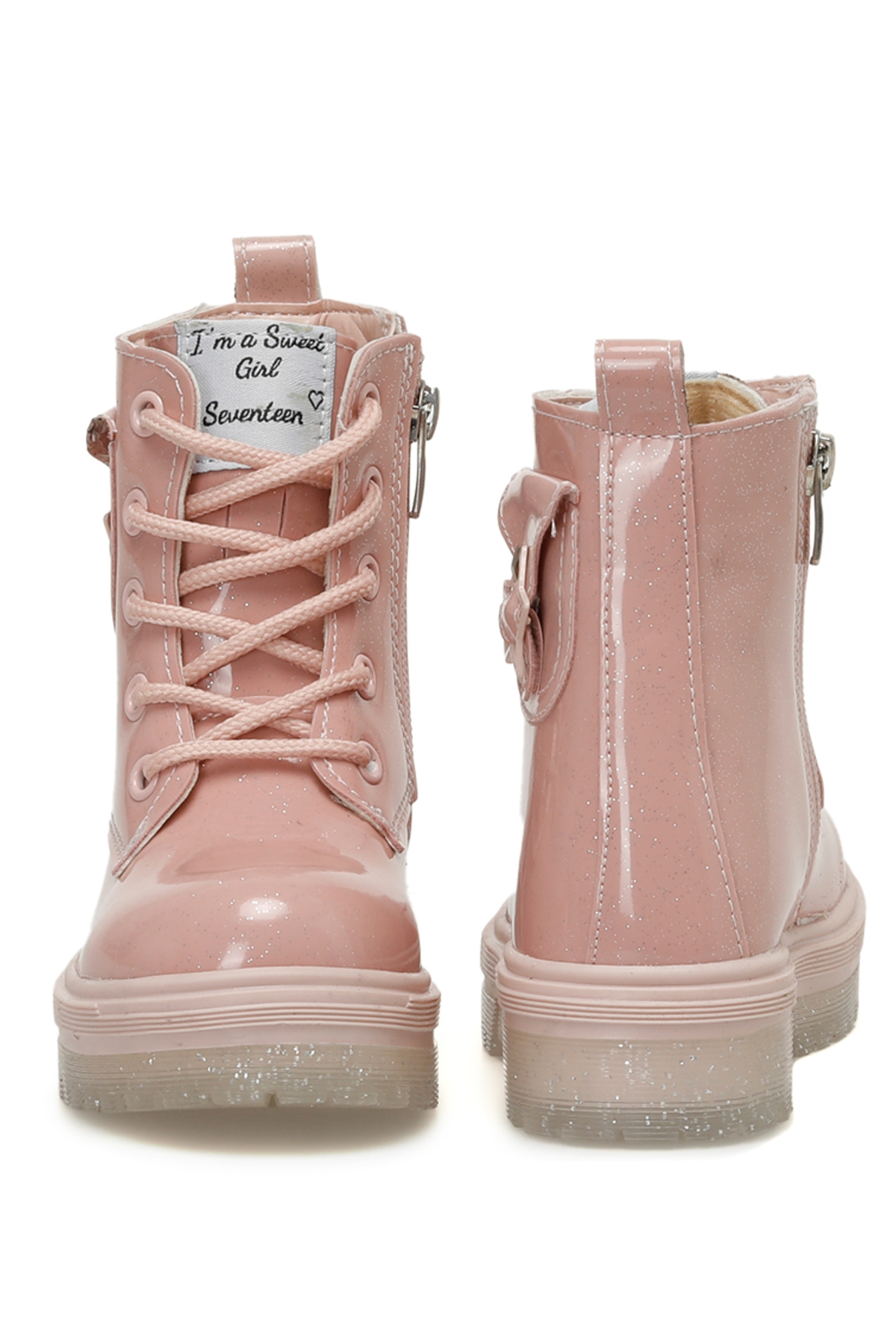 LOPAN.P 3PR Pudra Kız Çocuk Biker Bot - Görsel 6