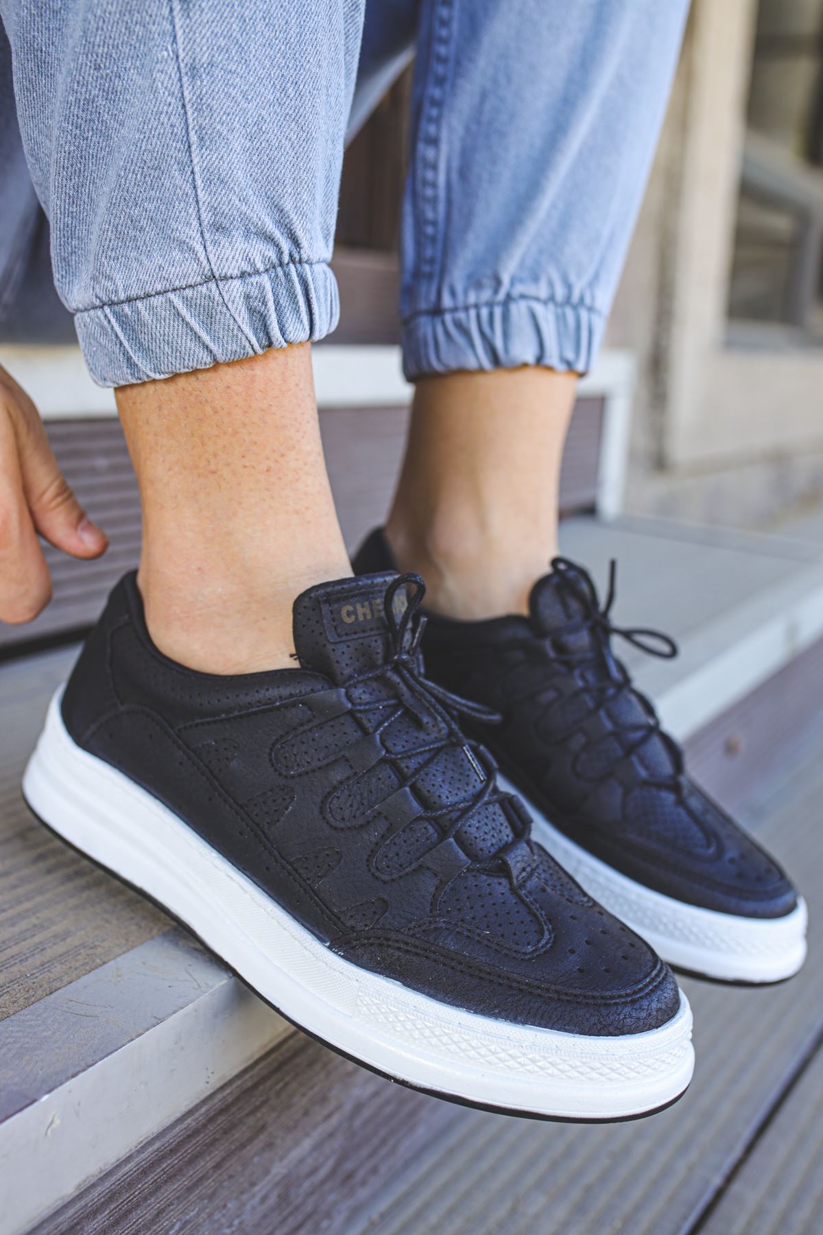 CH040 CST C-Rey Erkek Ayakkabı SIYAH - Görsel 5