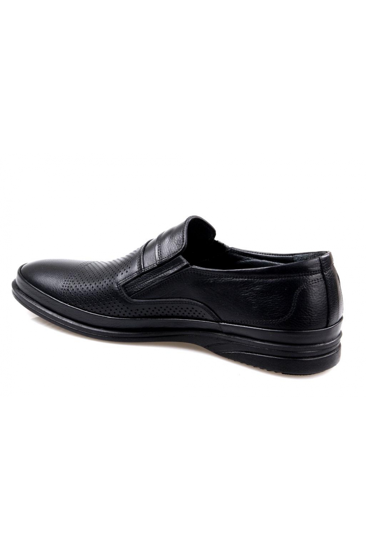 Tardelli 1562 Erkek Siyah Günlük Deri Ayakkabı - Görsel 4
