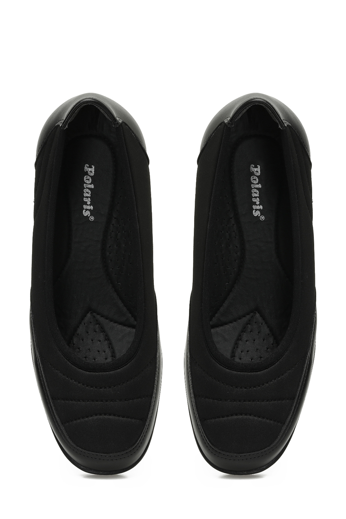 Polaris 165042.Z3PR Siyah Kadın Dolgu Ayakkabı - Görsel 5