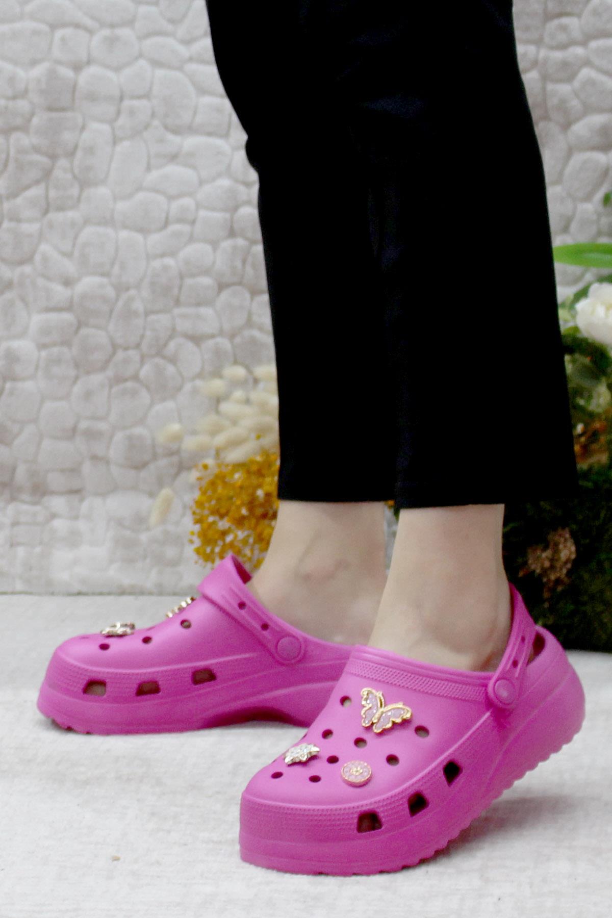 EZZ0129 Plaj Deniz Havuz Terliği Hafif Rahat Esnek Kadın Terlik - Görsel 4