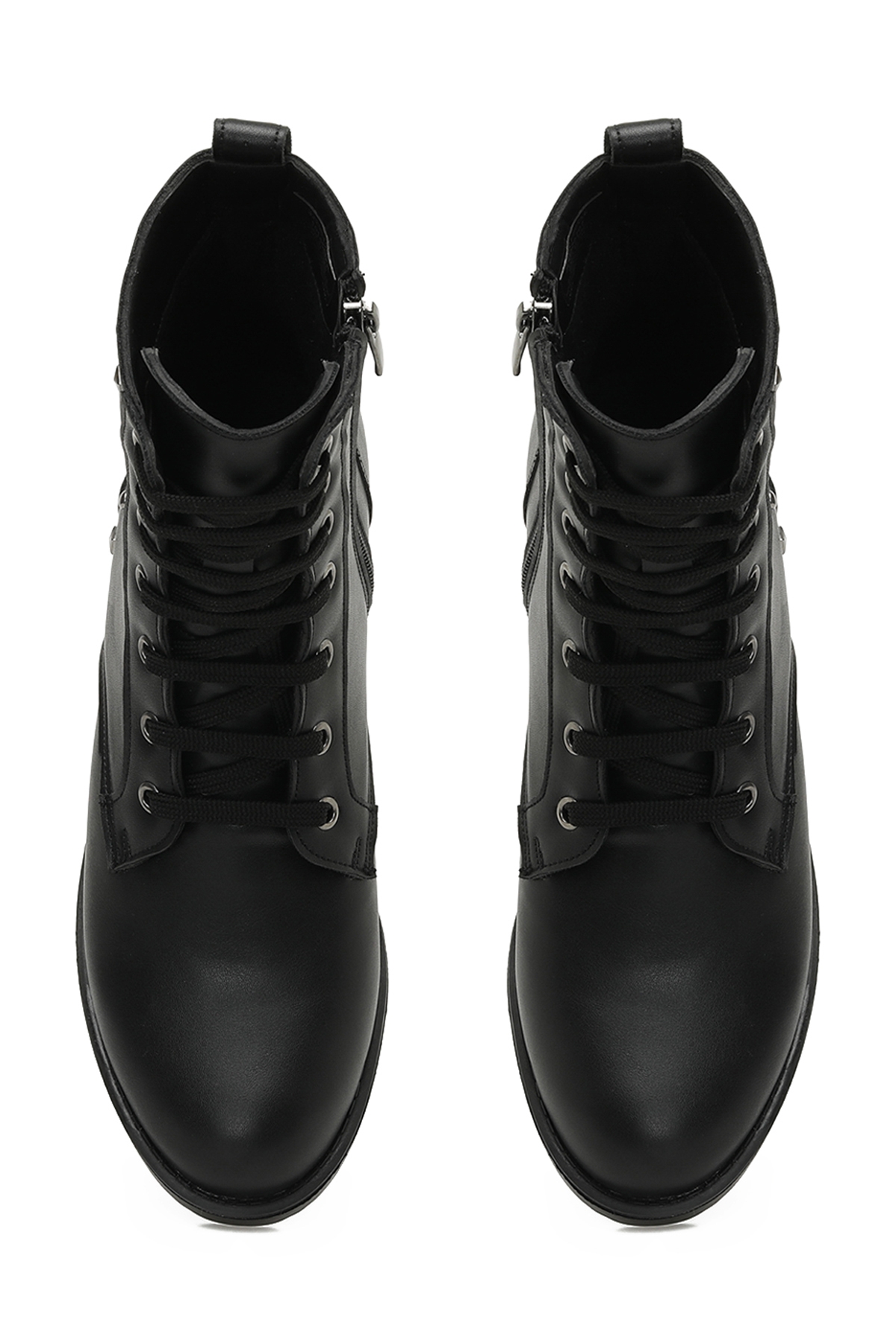 Polaris Polaris 322083.Z 3PR Siyah Kadın Düz Bot Flo'da! Siyah - 5. görsel