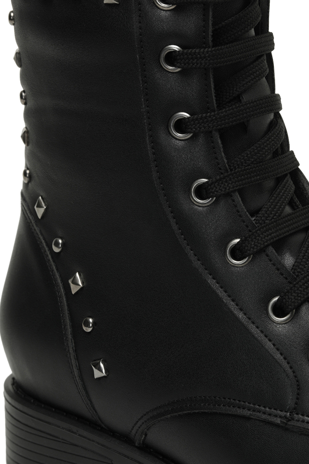 Polaris Polaris 322083.Z 3PR Siyah Kadın Düz Bot Flo'da! Siyah - 8. görsel