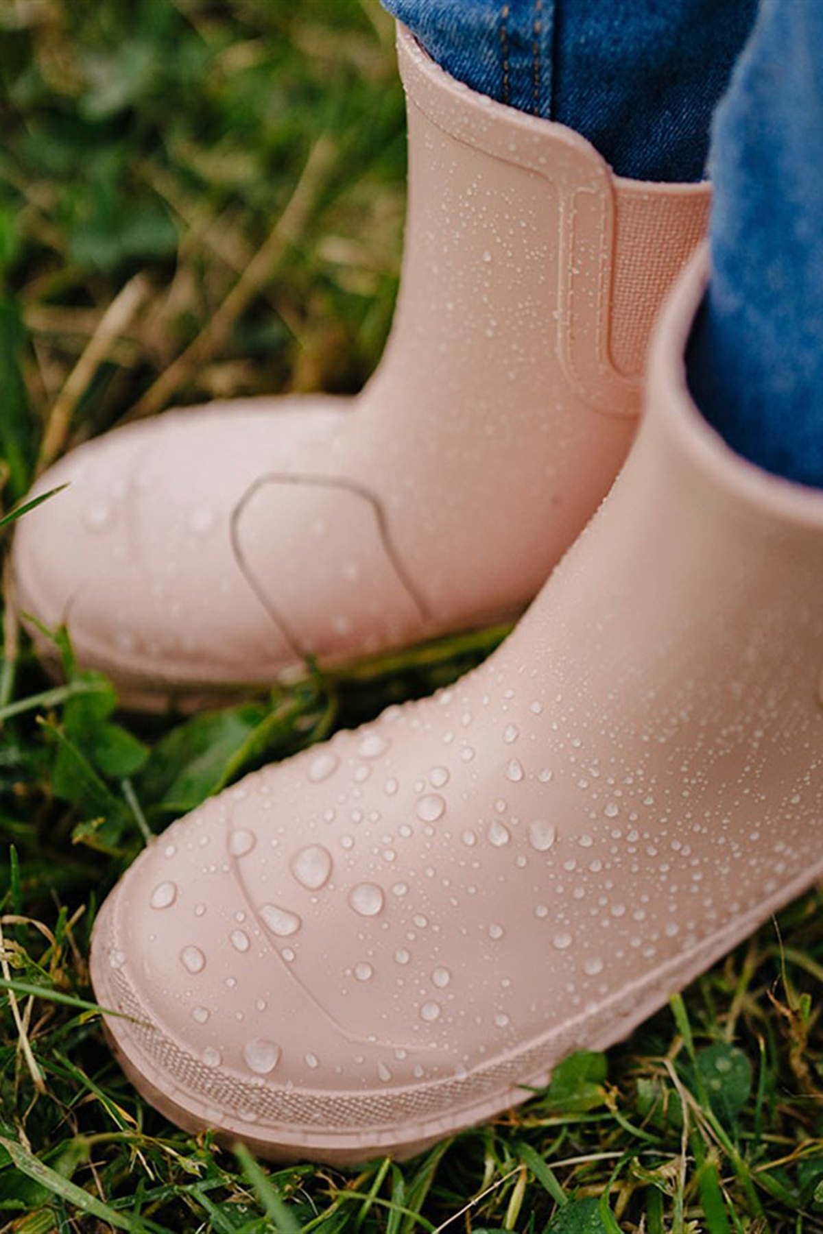 Unisex Çocuk Yağmur Çizmesi W10274 NUDE - Görsel 3