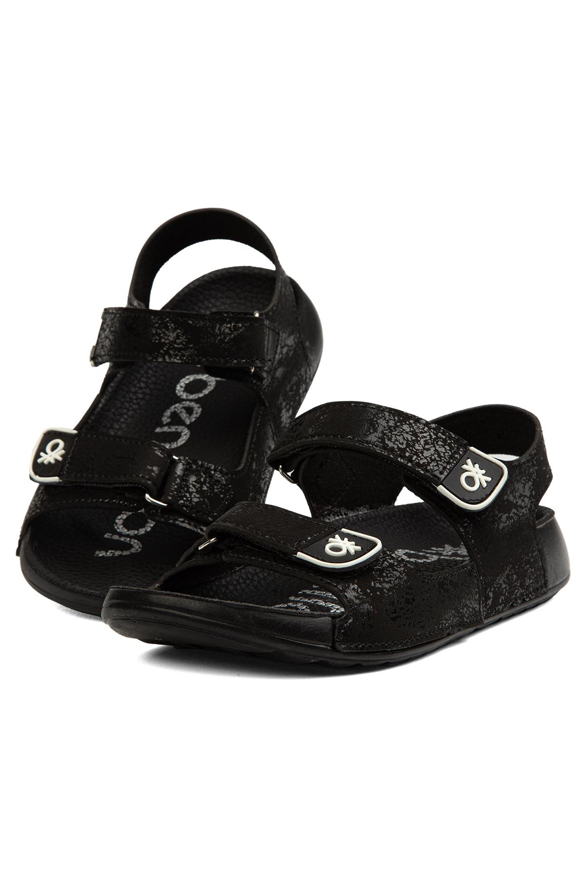 ®|BN-1238- Siyah - Çocuk Sandalet - Görsel 4