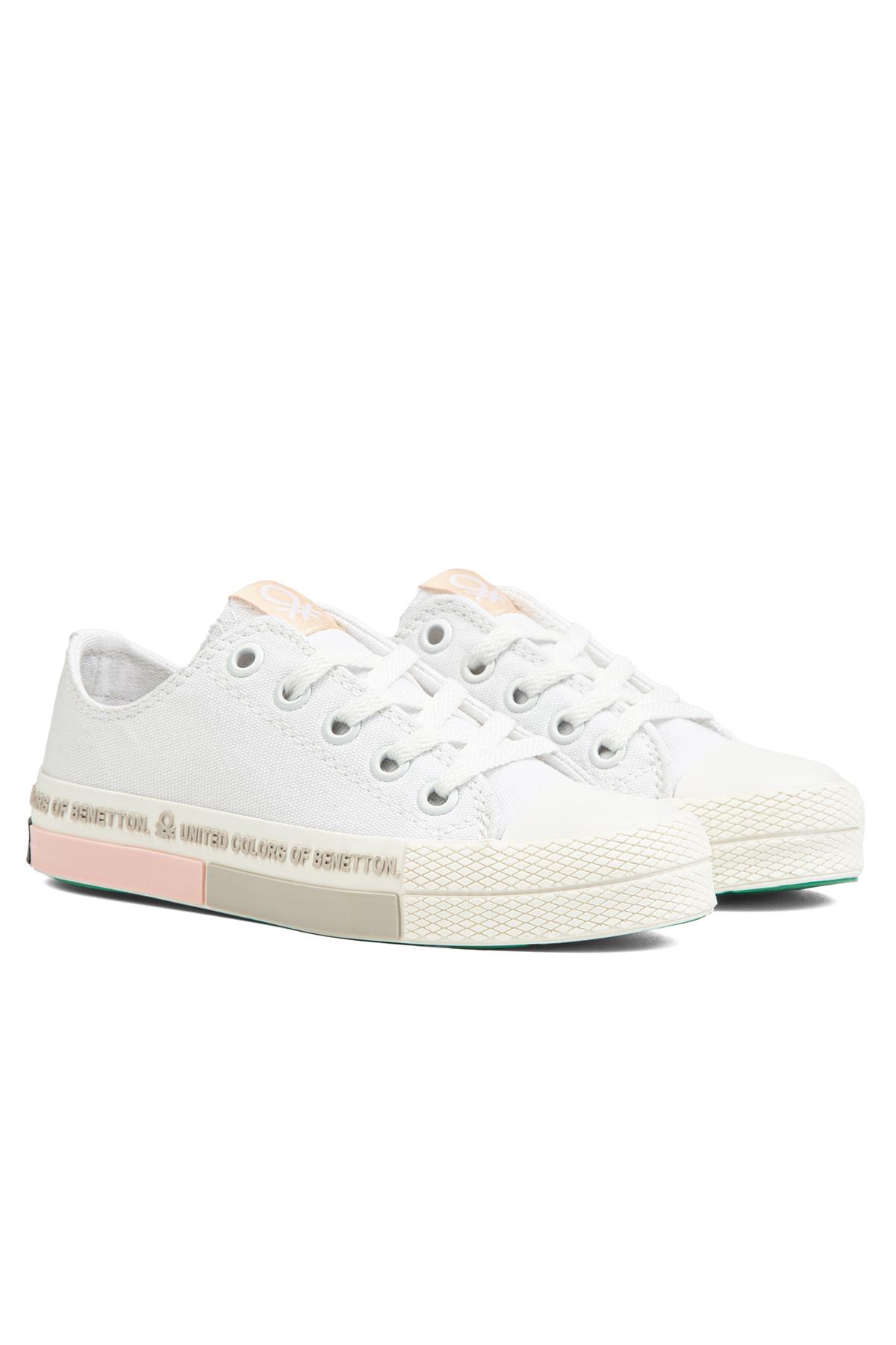 ® | BN-70019 - Beyaz Pudra - Çocuk Spor Ayakkabı - Görsel 3