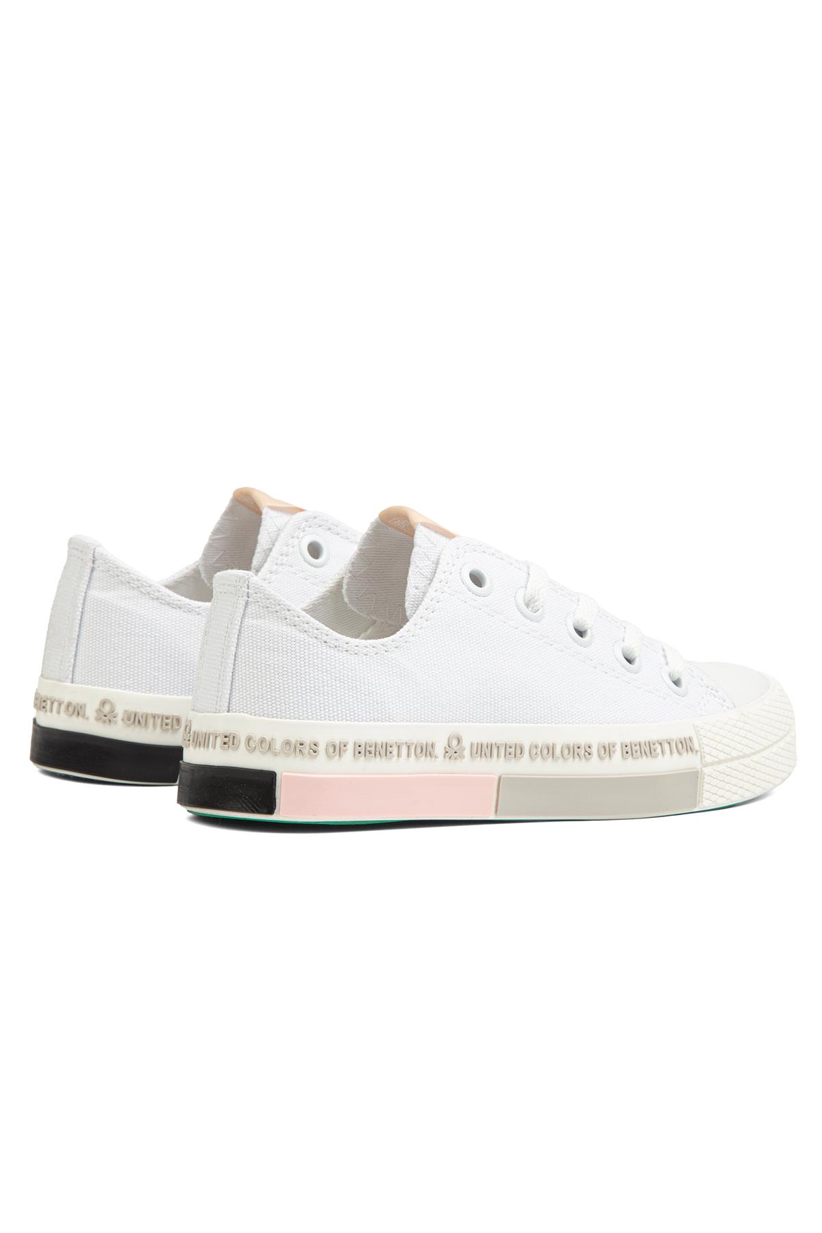 ® | BN-70019 - Beyaz Pudra - Çocuk Spor Ayakkabı - Görsel 4