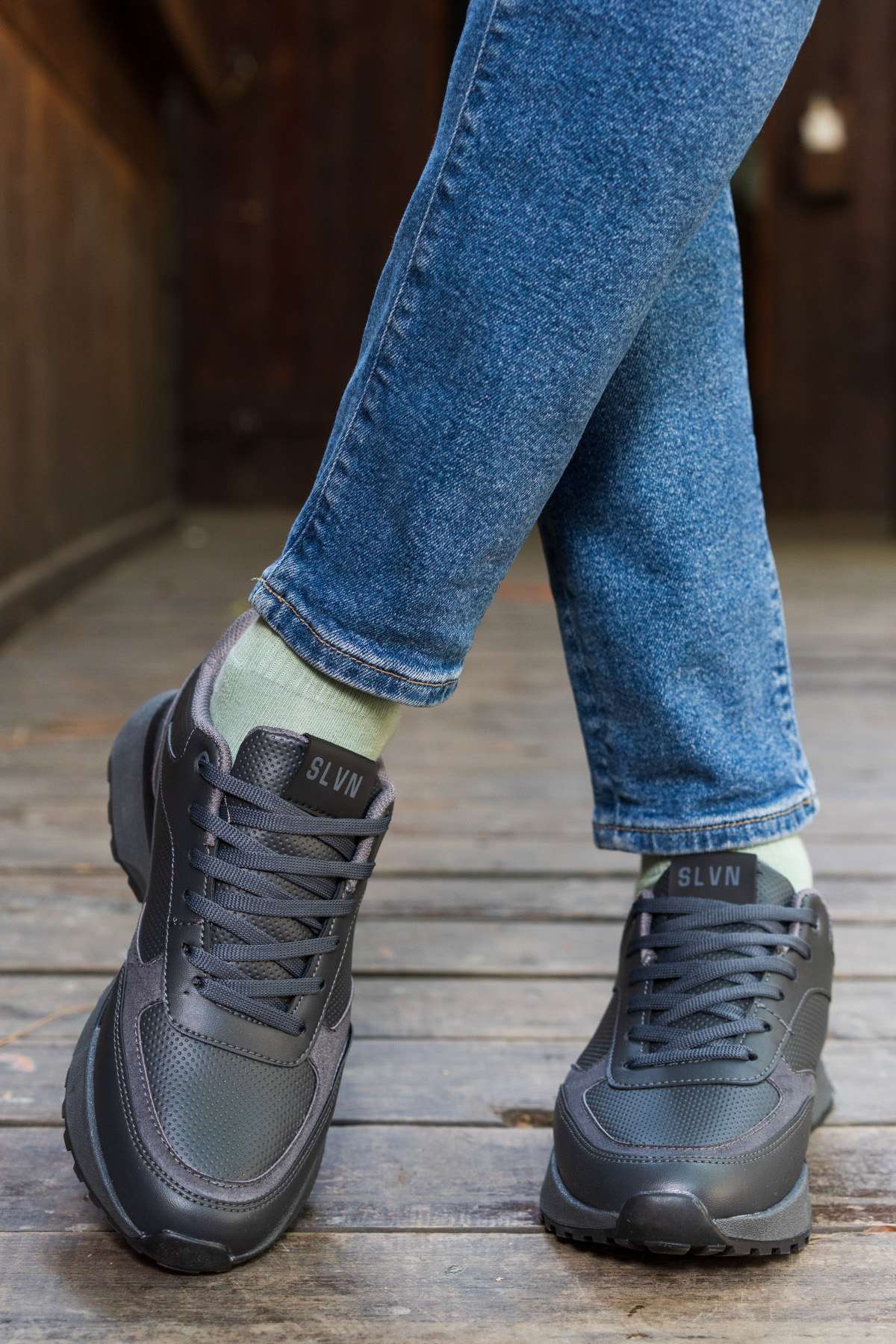 TINY 3PR Füme Erkek Spor Ayakkabı - Görsel 10