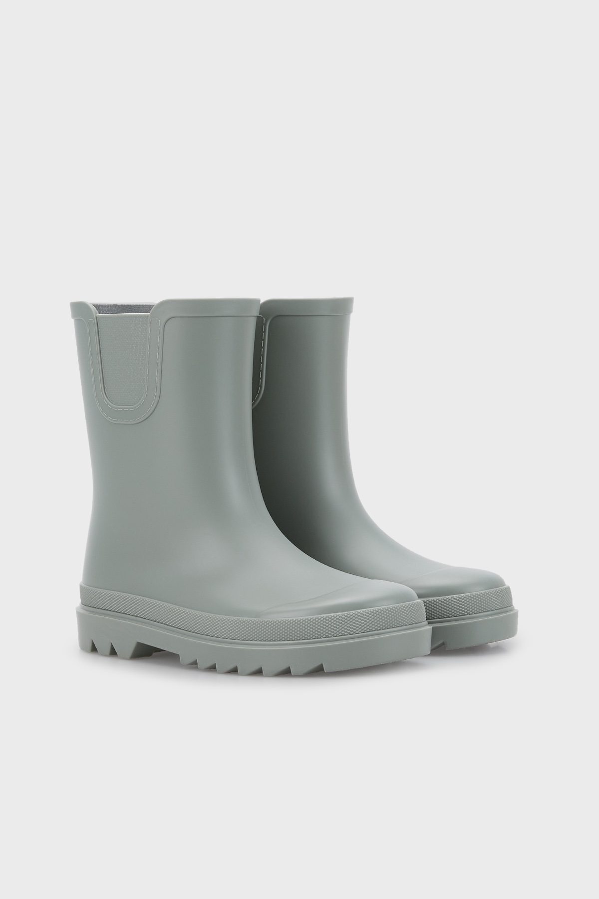 Unisex Çocuk Yağmur Çizmesi W10274 YEŞİL - Görsel 4