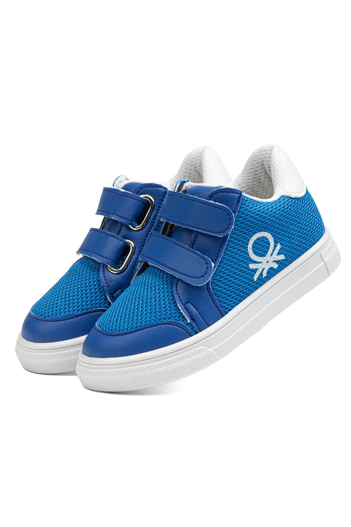 ® | BN-1247- Saks Mavi - Çocuk Spor Ayakkabı - Görsel 5