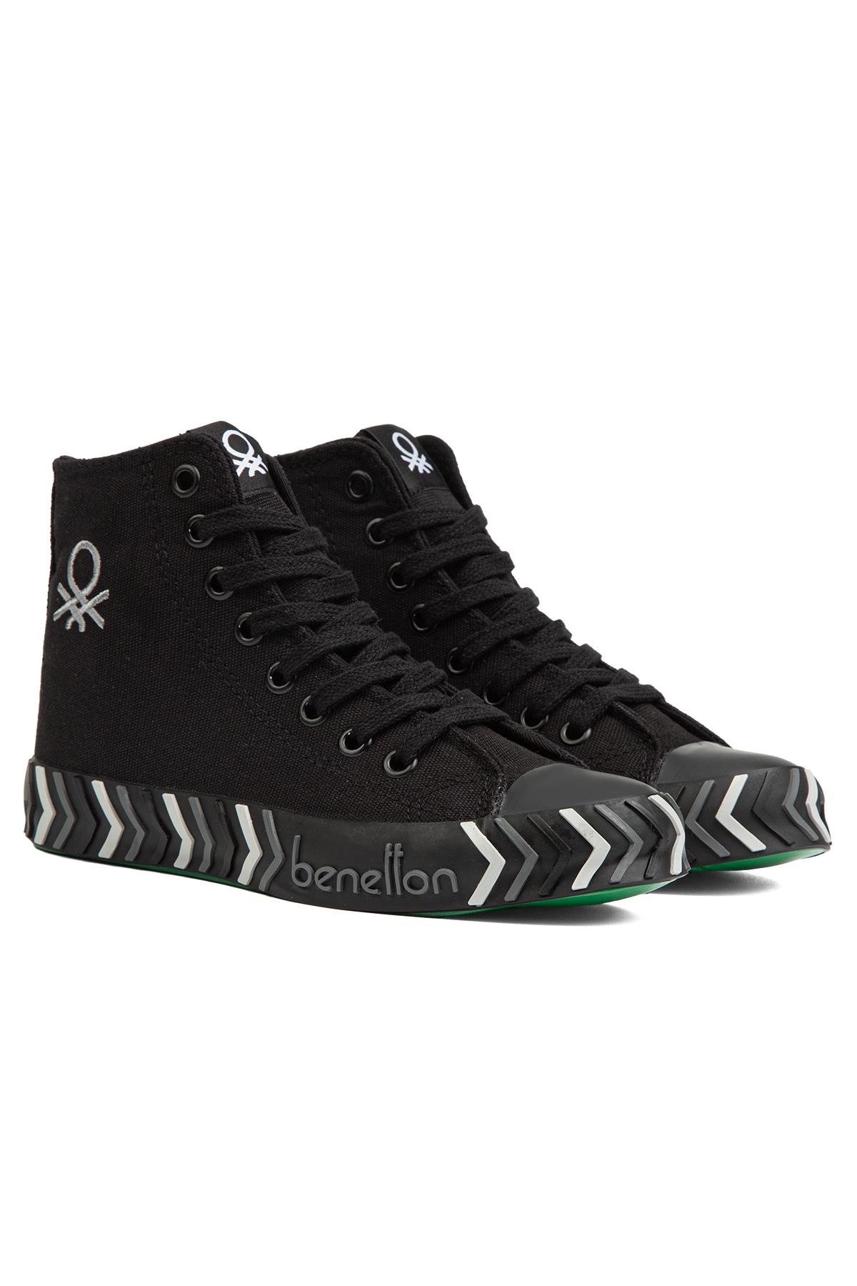 ® | BN-90625- Siyah Siyah - Kadın Spor Ayakkabı - Görsel 3