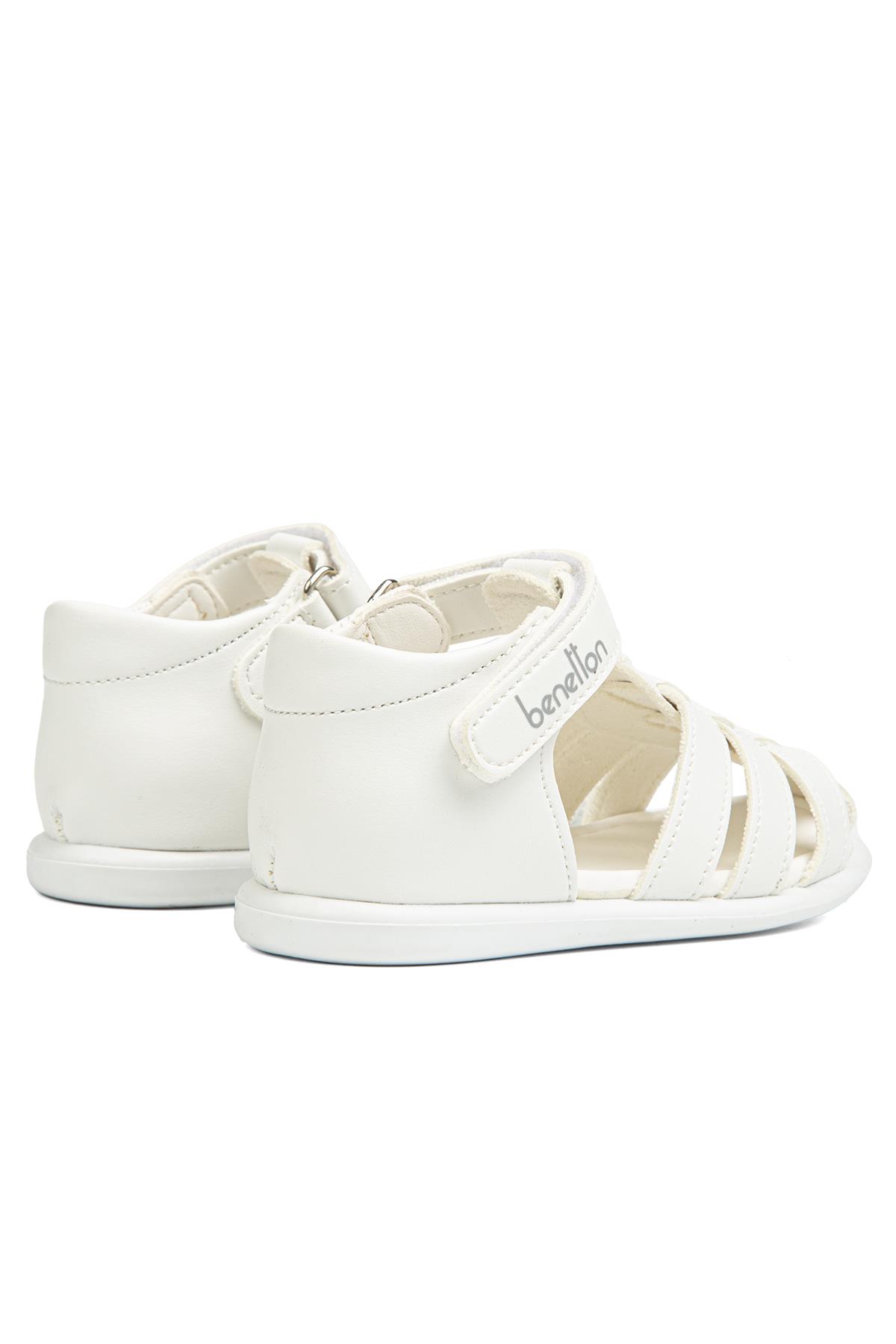 ® |BN-1251- Beyaz - Çocuk Sandalet - Görsel 4
