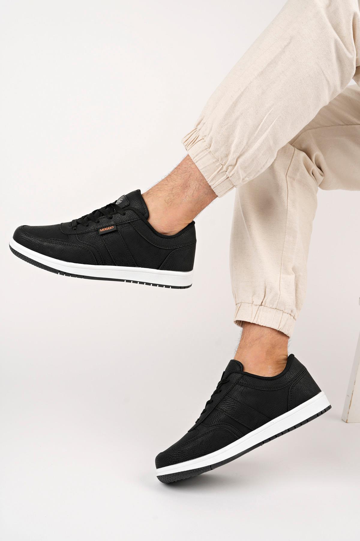 Jim Garantili Erkek Günlük Casual Bağcıklı Sneaker Spor Ayakkabı - Görsel 5