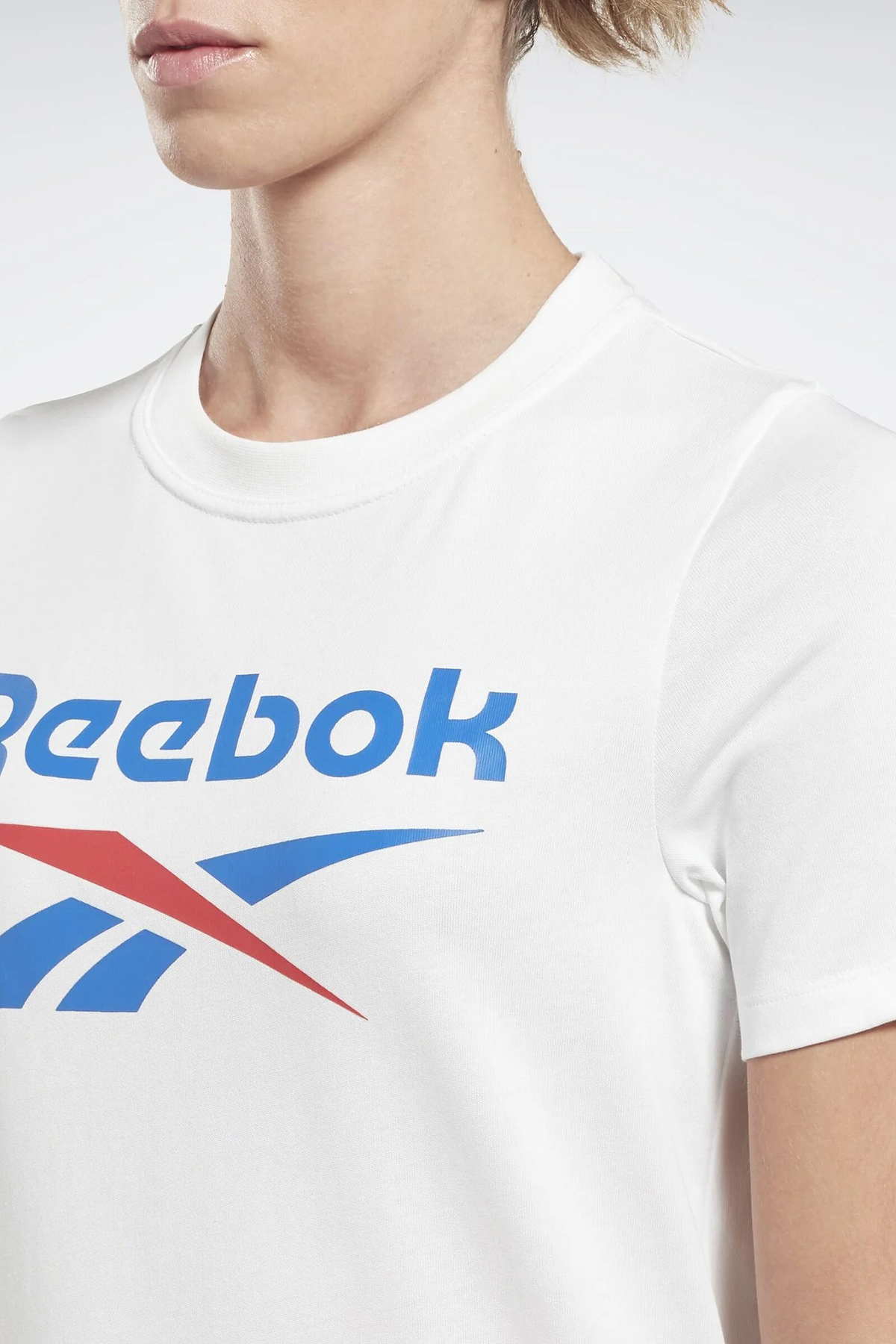 RI Reebok IN | Kol Kadın 101456111 BL Beyaz T-Shirt Kısa Street Tee