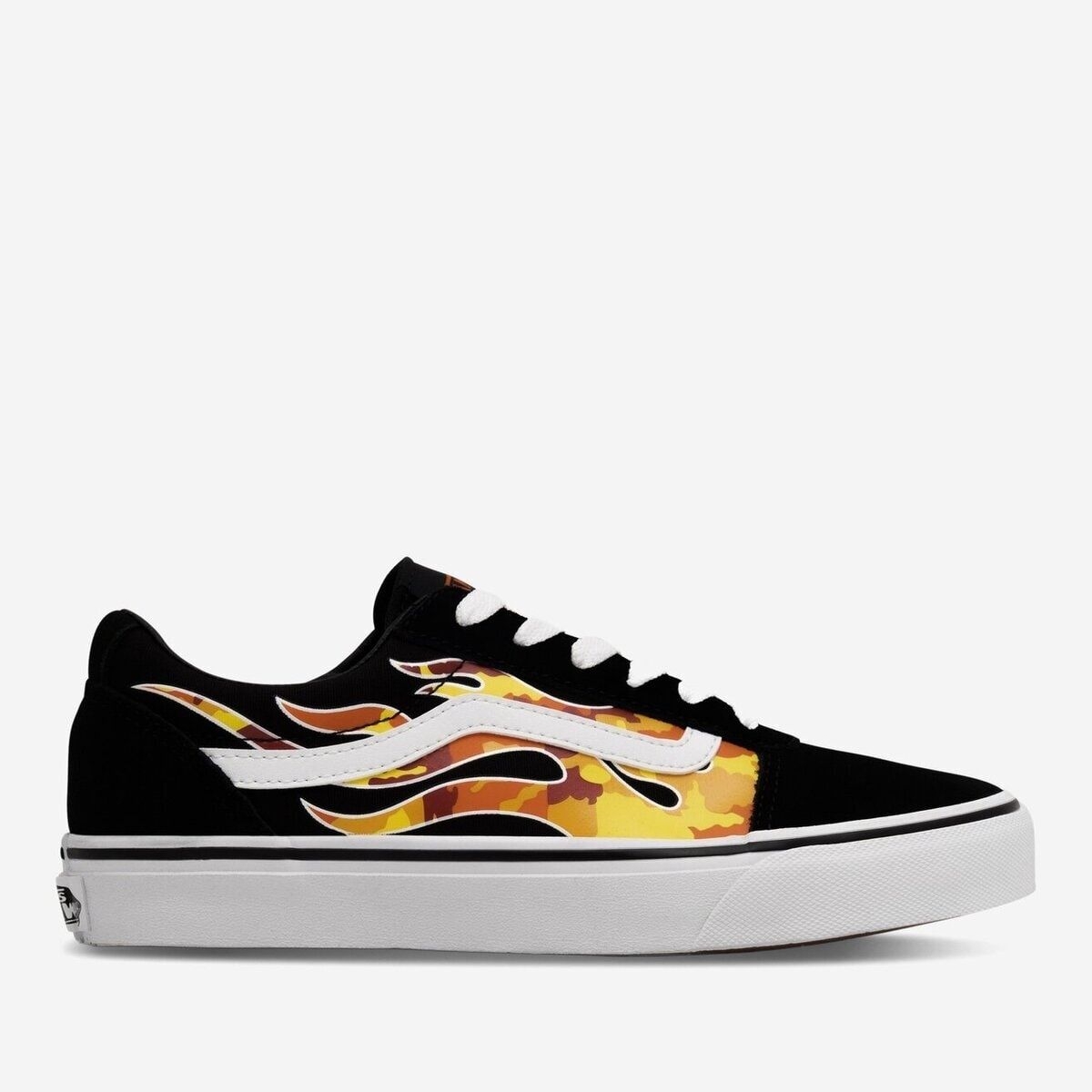 Vans Ward Flame Camo Black white Vn0a38j9mcg1 200992442 Flo