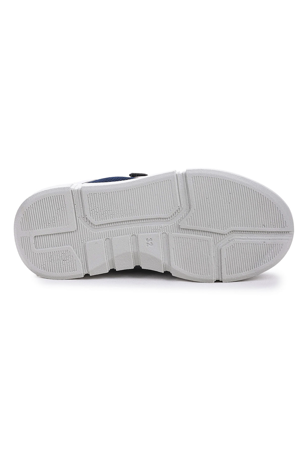 Cırtlı Fileli Erkek Çocuk Spor Ayakkabı 3011 Lacivert - Buz - Görsel 8