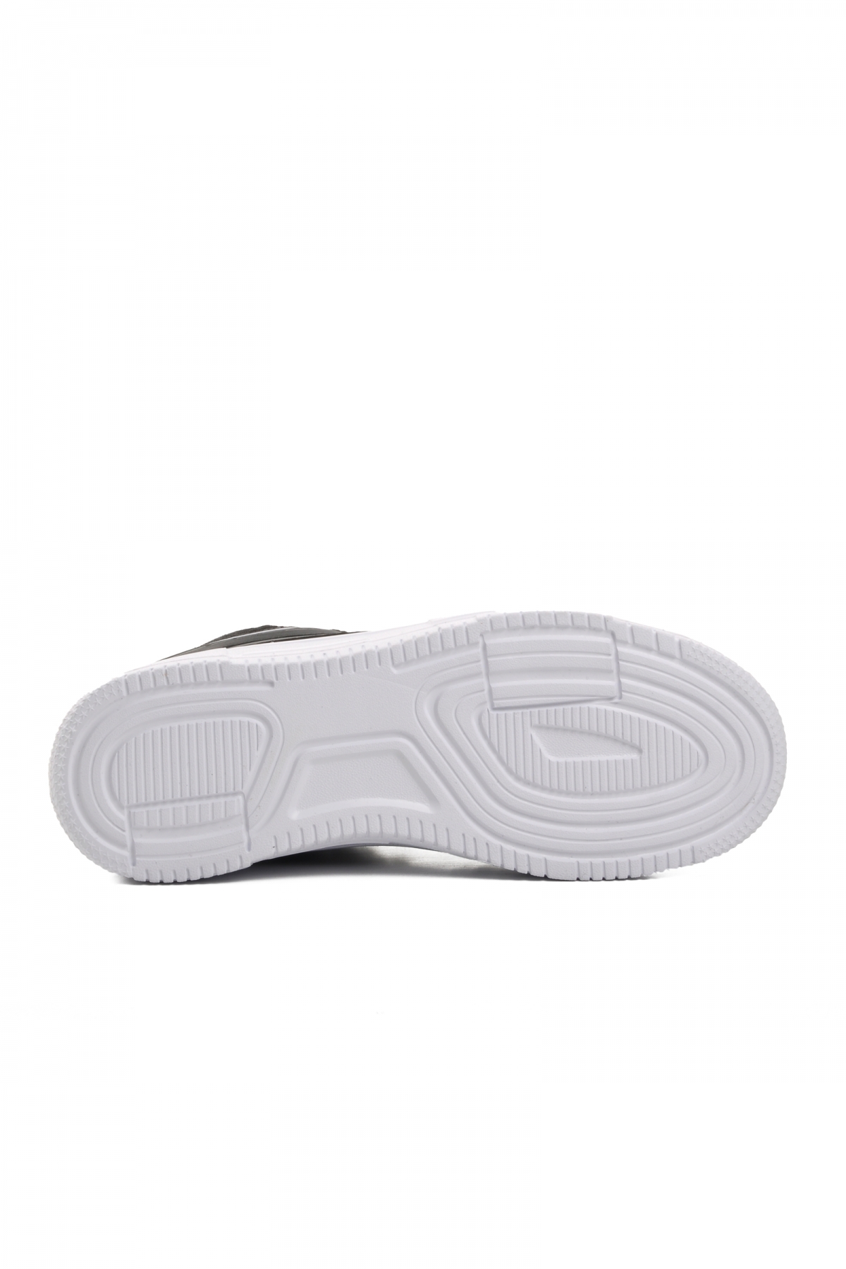 Berry Hi Siyah-Beyaz Bağcıklı Unisex Hi Sneaker - Görsel 6