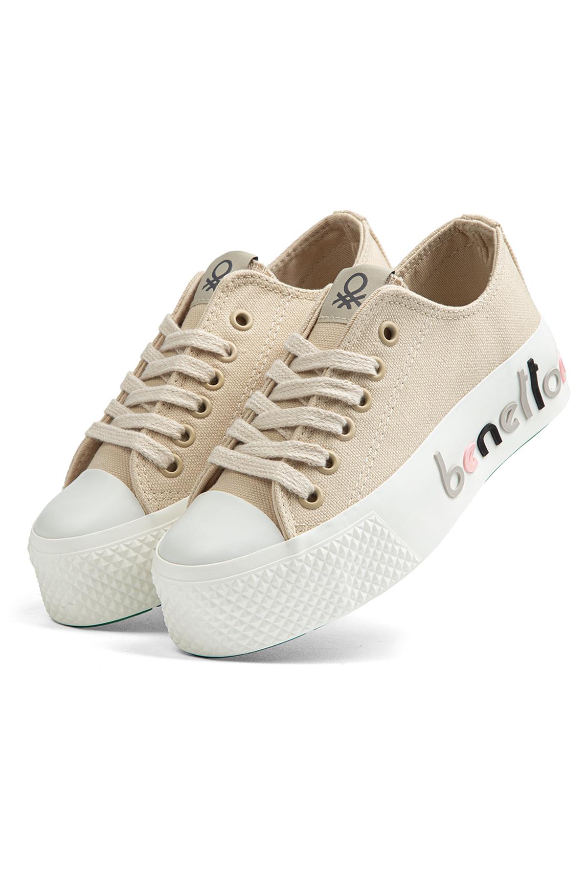 ® | BN-30936 - Bej - Kadın Spor Ayakkabı - Görsel 5