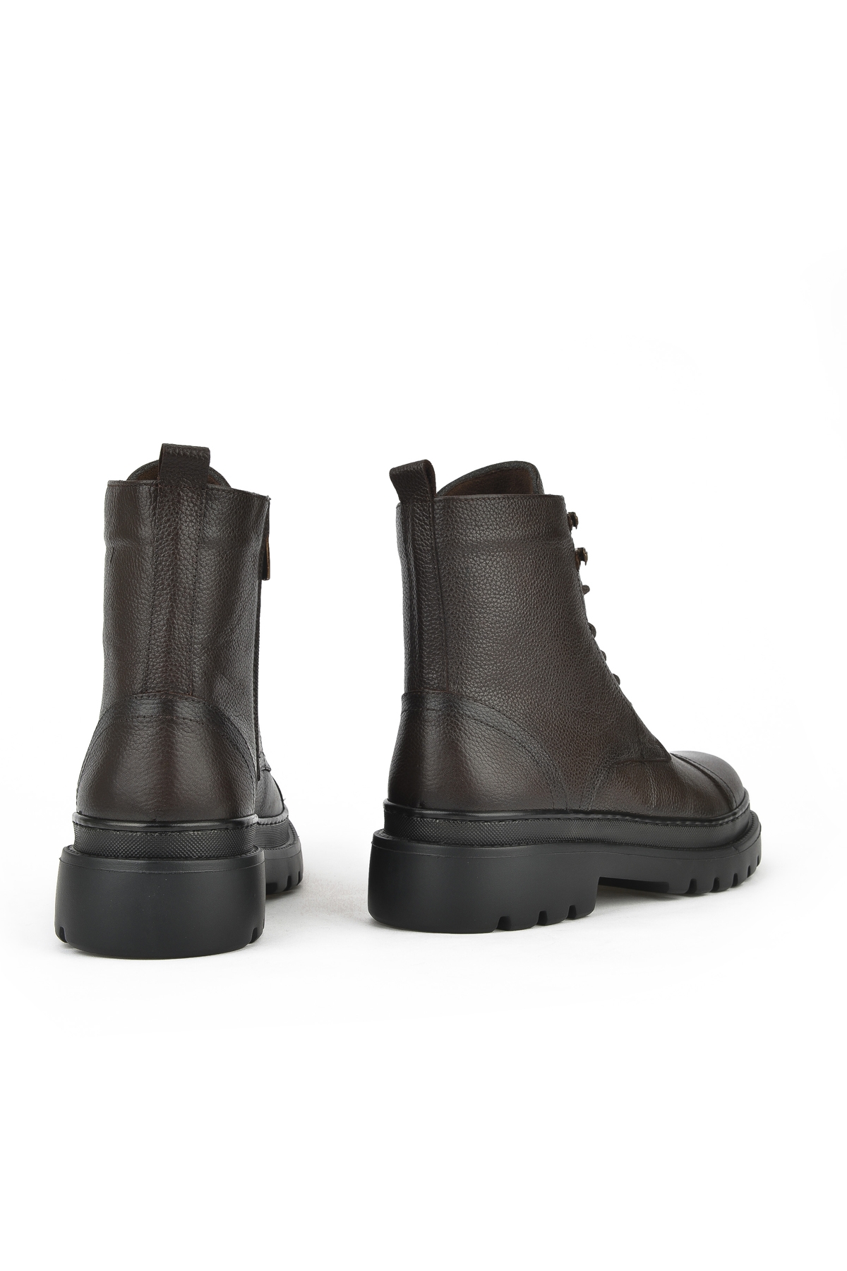 Erkek Hakiki Deri Bot 14319Z77184 Kahve - Görsel 4