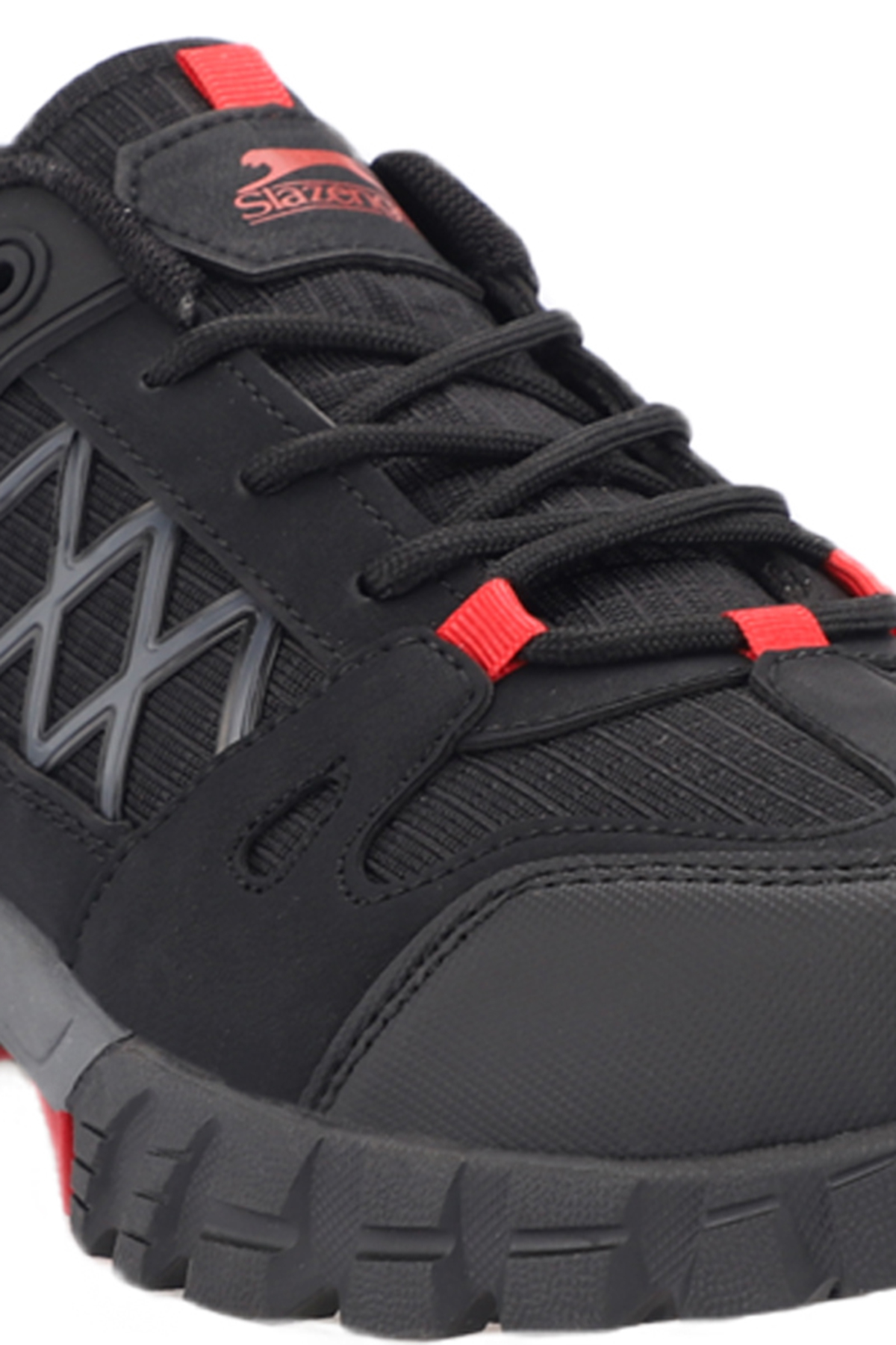 Slazenger ZHENG Erkek Bot Siyah / Kırmızı - Görsel 5