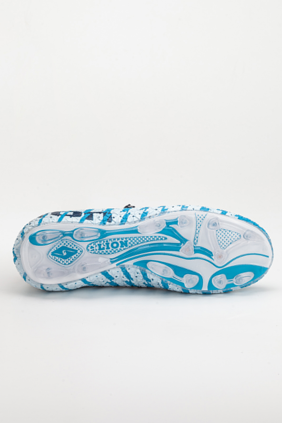 Unisex Çoraplı Krampon Futbol Ayakkabısı Turkuaz Lacivert - Görsel 7