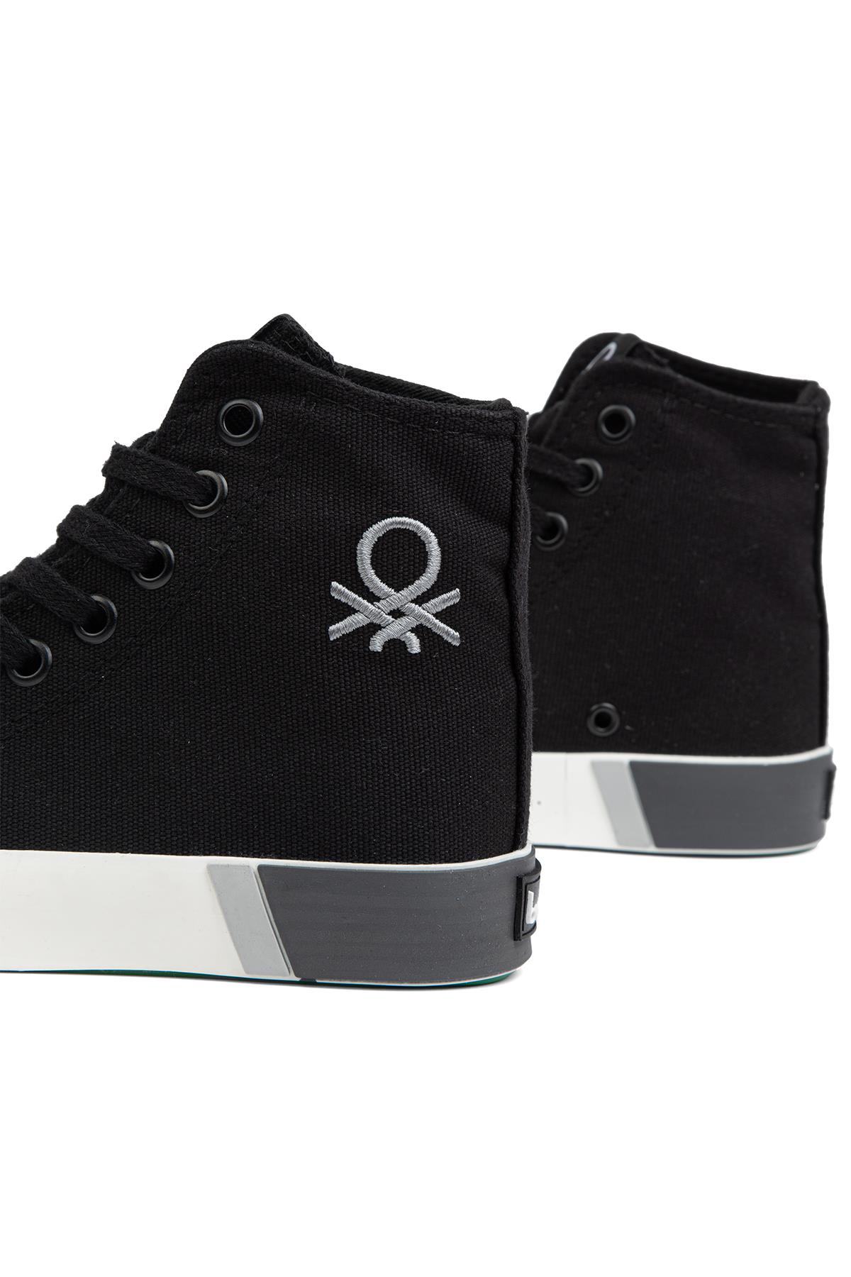 ® | BN-70015 - 3374 Siyah Beyaz - Kadın Spor Ayakkabı - Görsel 5