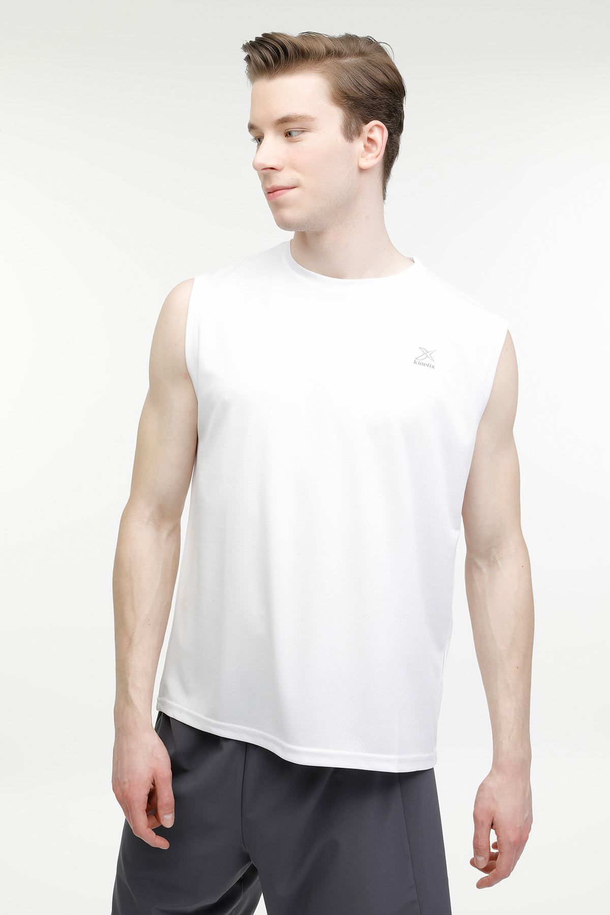 M-SN227 TANK TOP 3FX Beyaz Erkek Atlet