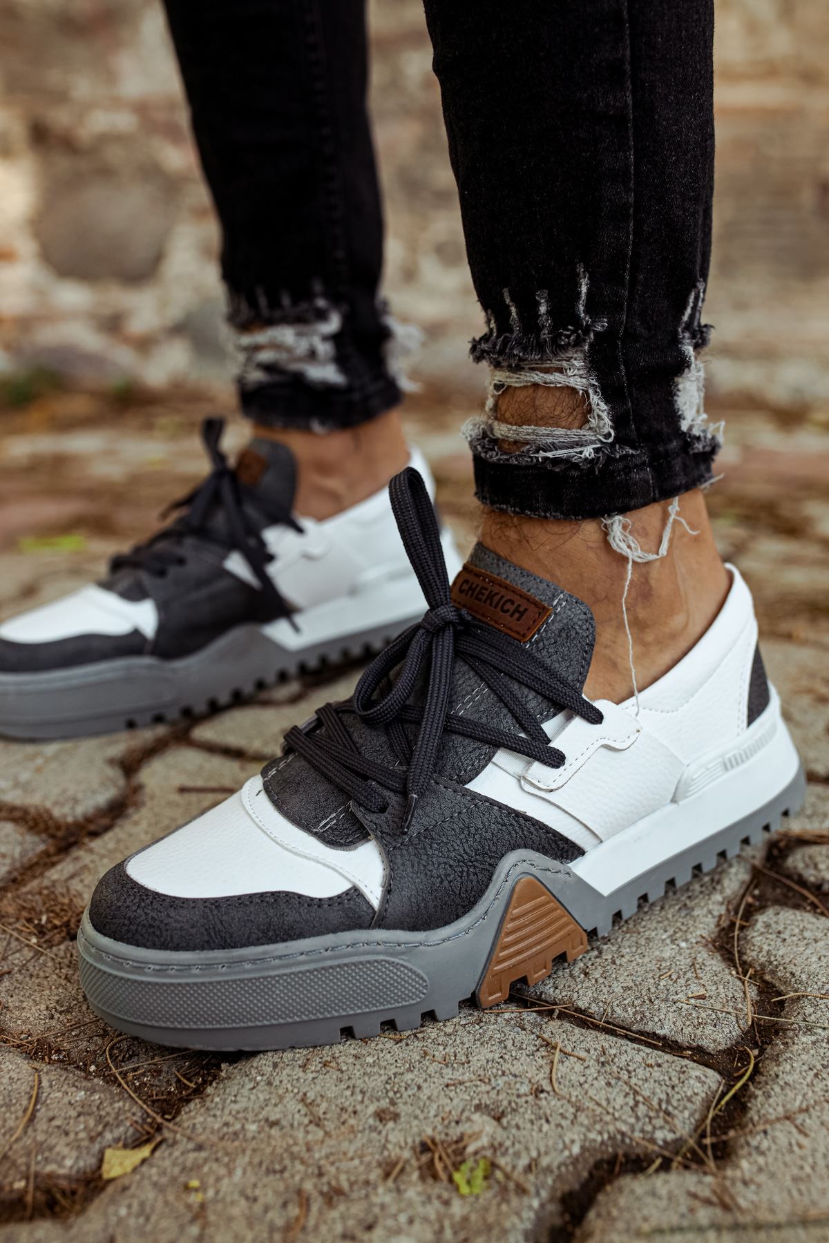 CH067 GABT Warrem Erkek Ayakkabı ANTRASIT/BYZ(57-10) - Görsel 2