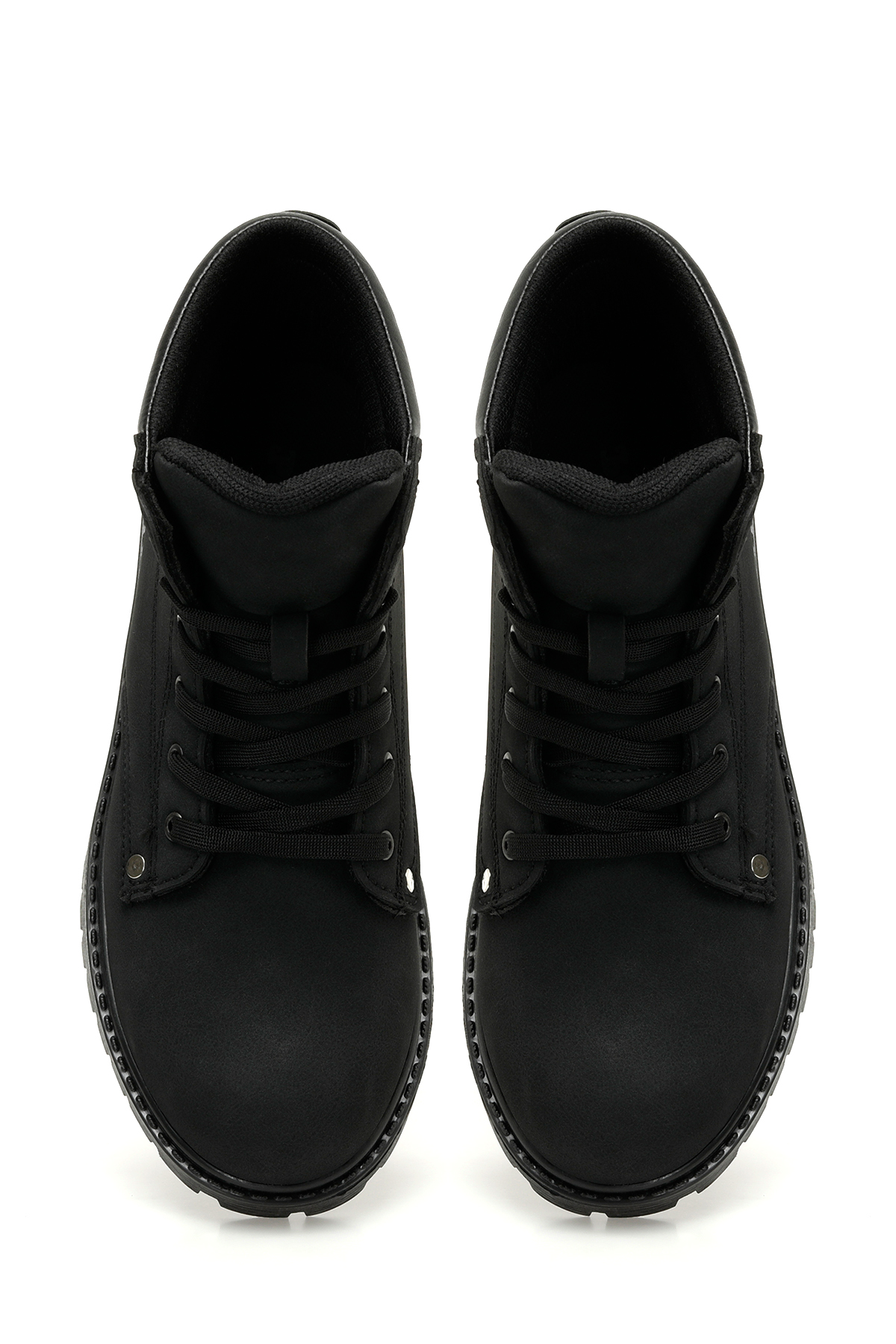 318689.Z 3PR Siyah Kadın Worker Bot - Görsel 5