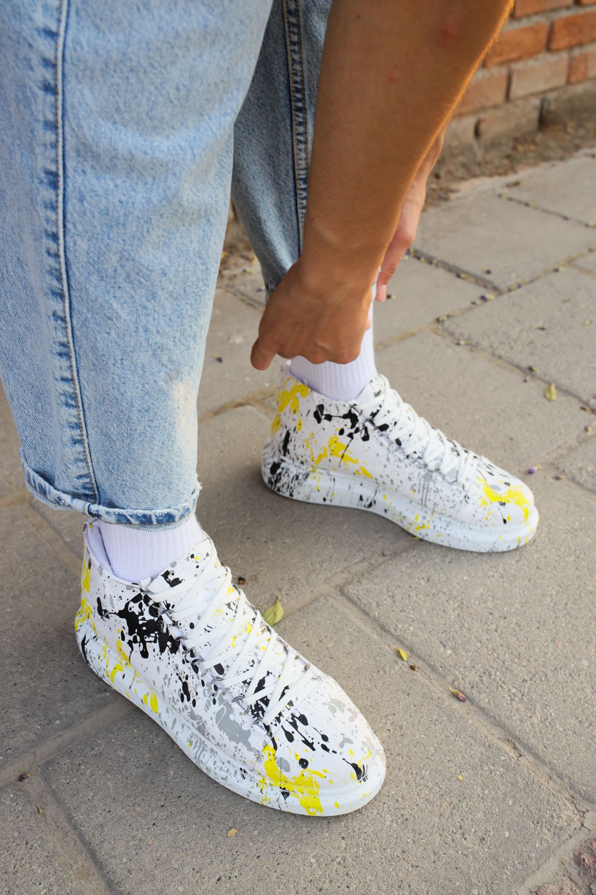 CH265 CBT Roma Printed Erkek Ayakkabı S.BENEKLI - Görsel 3