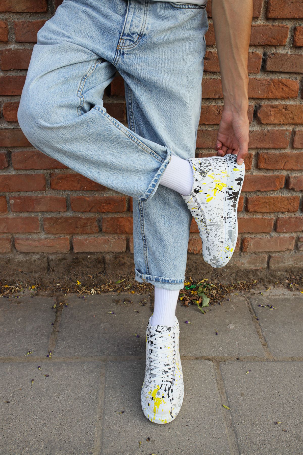 CH265 CBT Roma Printed Erkek Ayakkabı S.BENEKLI - Görsel 4